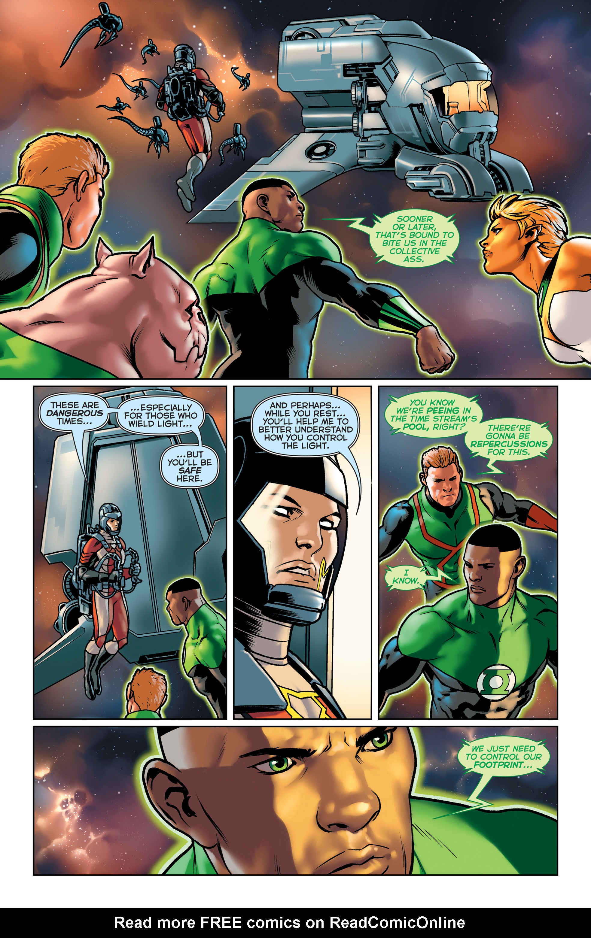 Read online Green Lantern: Lost Army comic -  Issue #3 - 7