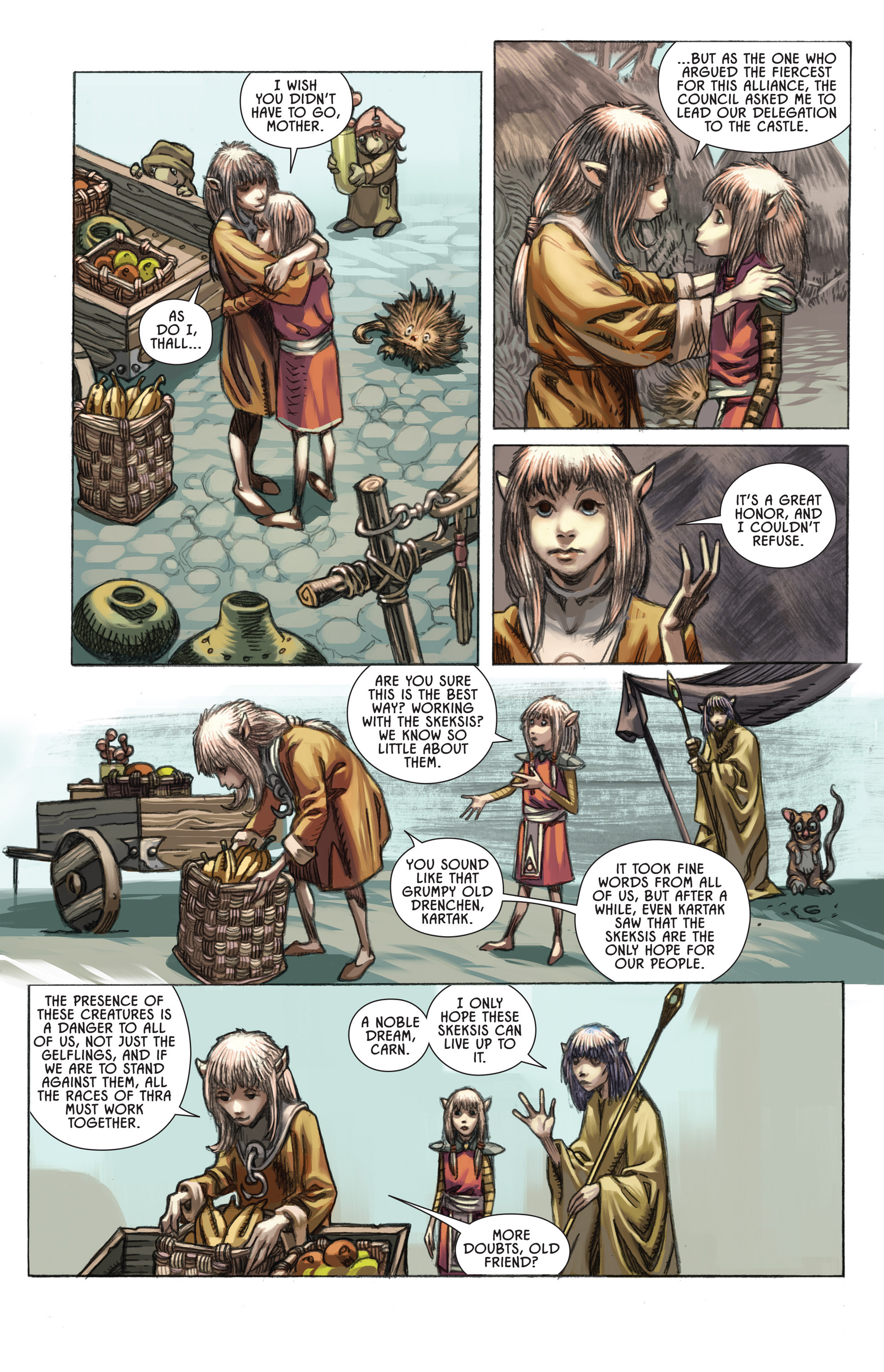 Read online The Dark Crystal: Creation Myths comic -  Issue # TPB 3 - 34