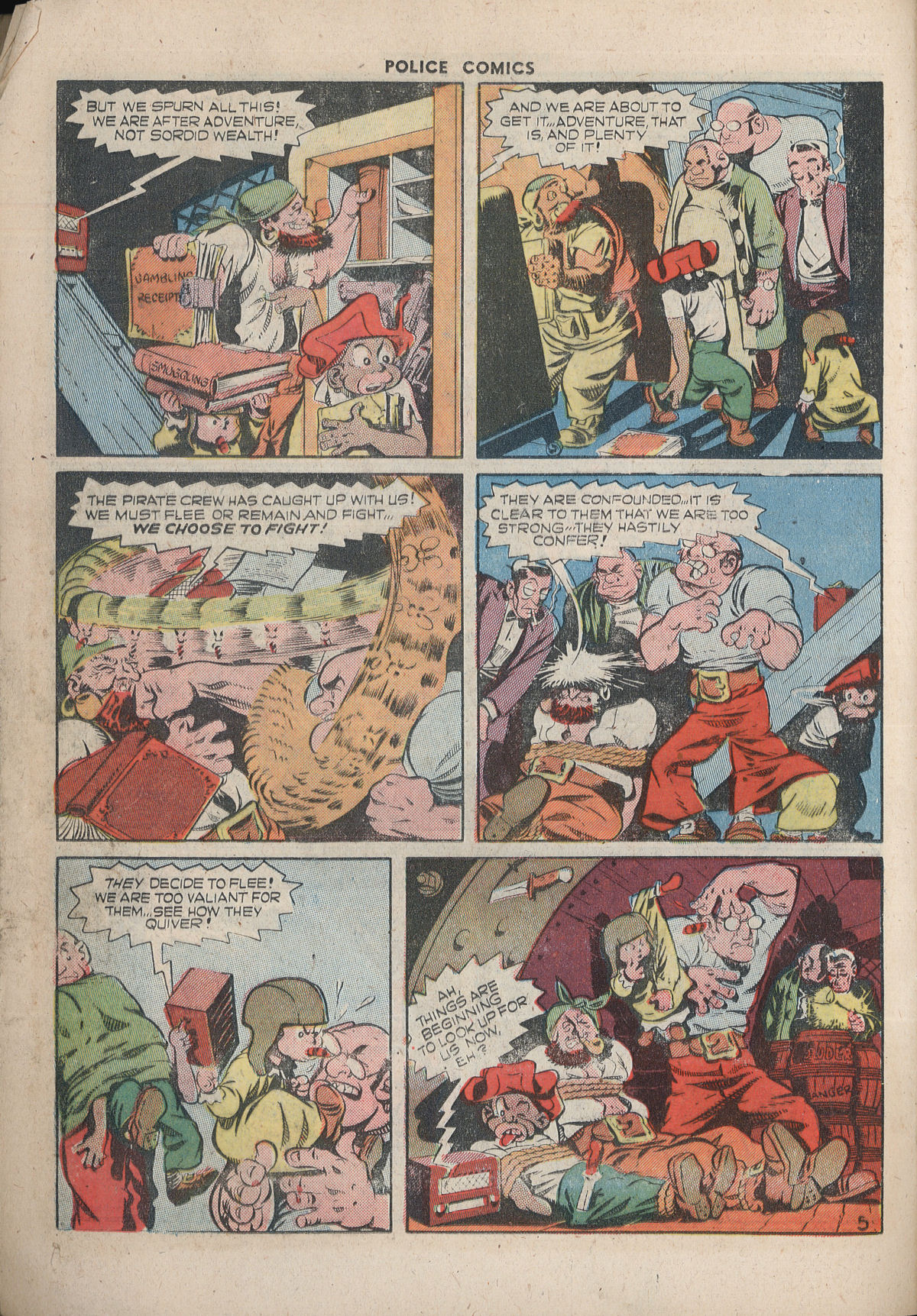 Read online Police Comics comic -  Issue #95 - 24