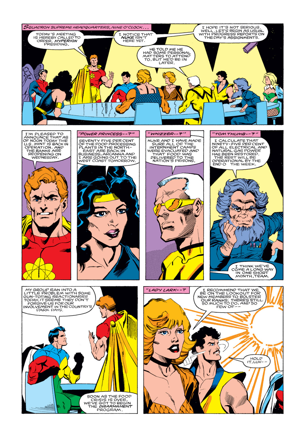 Read online Squadron Supreme (1985) comic -  Issue #2 - 9