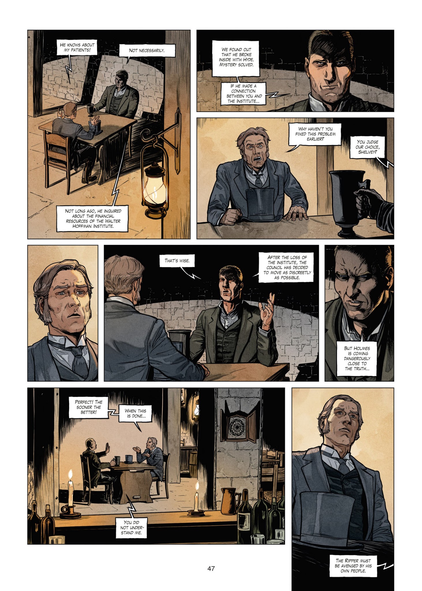 Read online Sherlock Holmes Society comic -  Issue #2 - 47