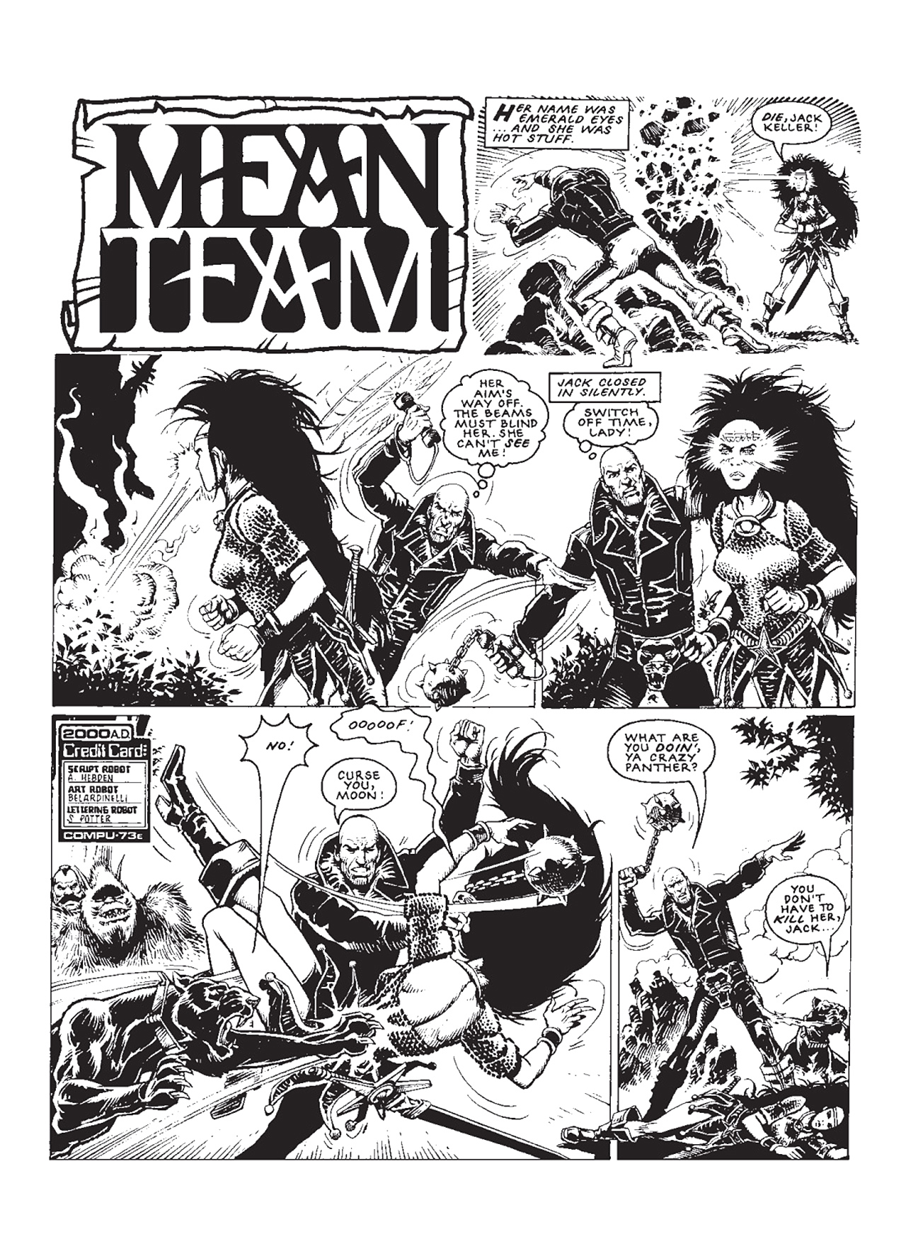 Read online Mean Team comic -  Issue # TPB - 115