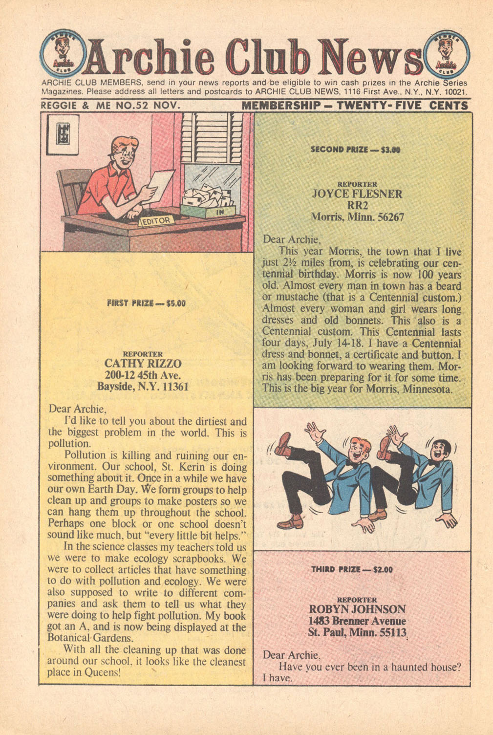 Read online Reggie and Me (1966) comic -  Issue #52 - 34