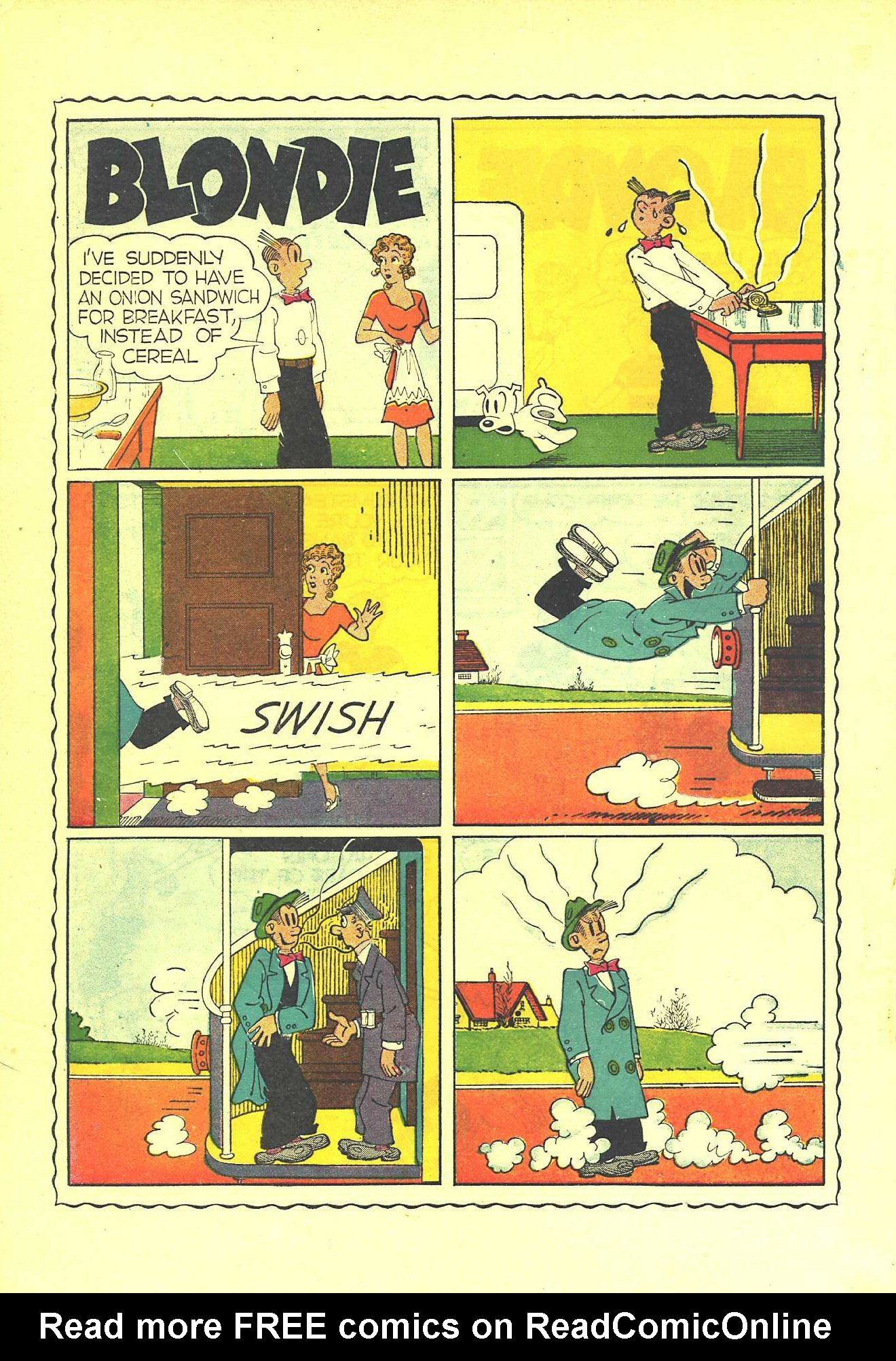 Read online Blondie Comics (1947) comic -  Issue #1 - 36