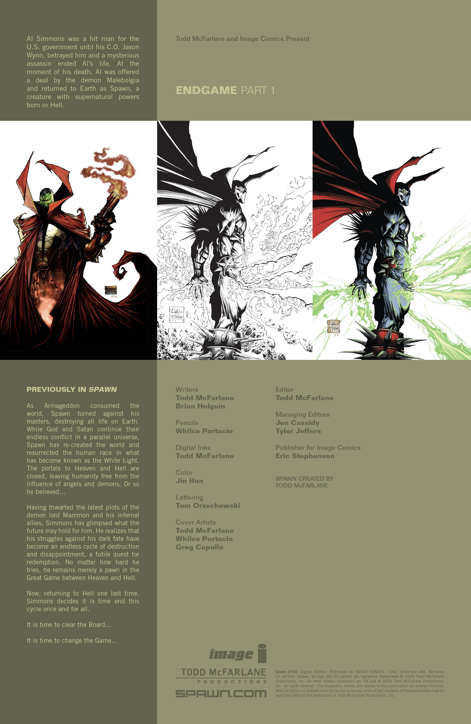 Read online Spawn comic -  Issue #185 - 2