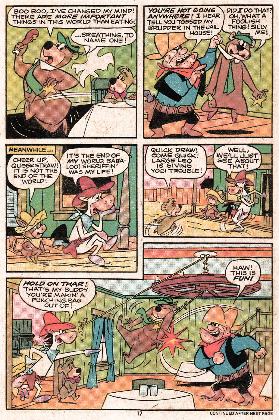 Read online Yogi Bear comic -  Issue #3 - 19