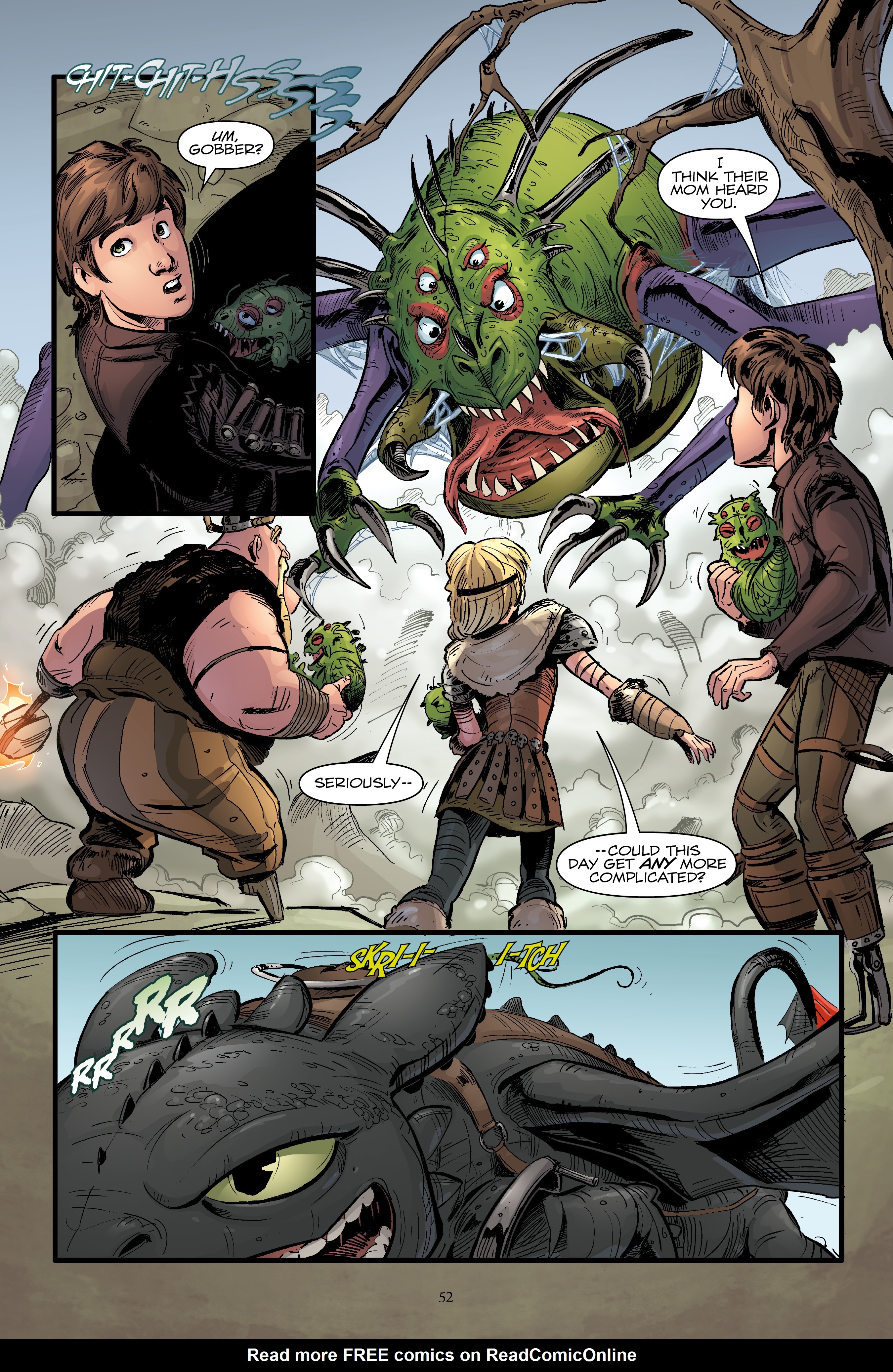 Read online How to Train Your Dragon: Dragonvine comic -  Issue # TPB - 52