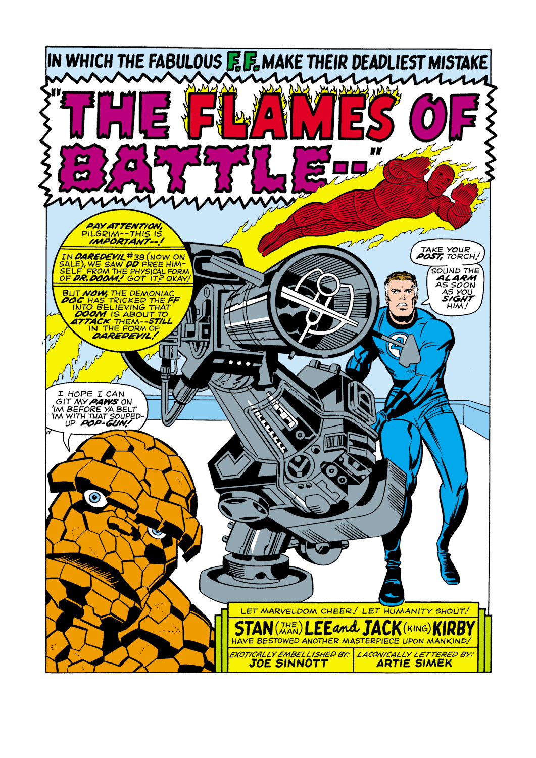 Read online Fantastic Four (1961) comic -  Issue #73 - 2