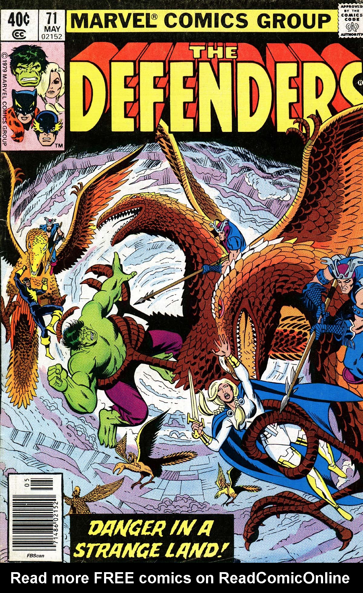 Read online The Defenders (1972) comic -  Issue #71 - 1