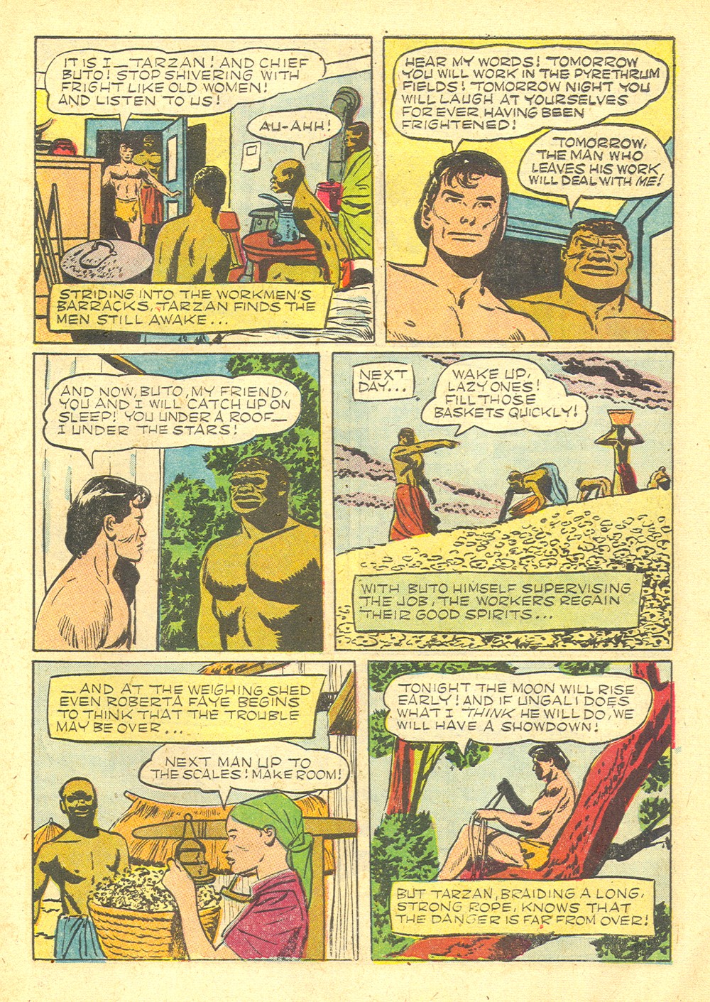 Read online Tarzan (1948) comic -  Issue #45 - 15