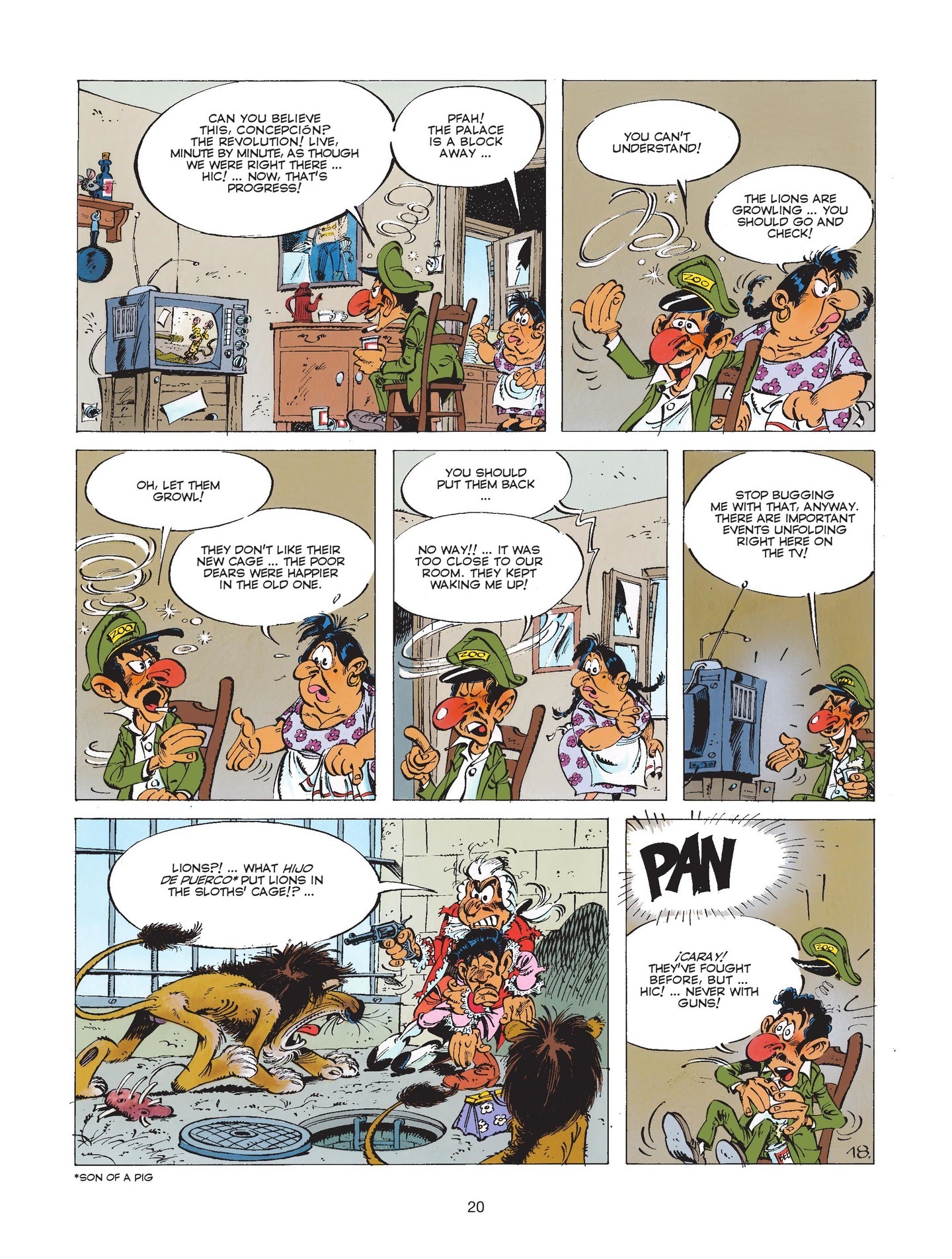 Read online Marsupilami comic -  Issue #5 - 22