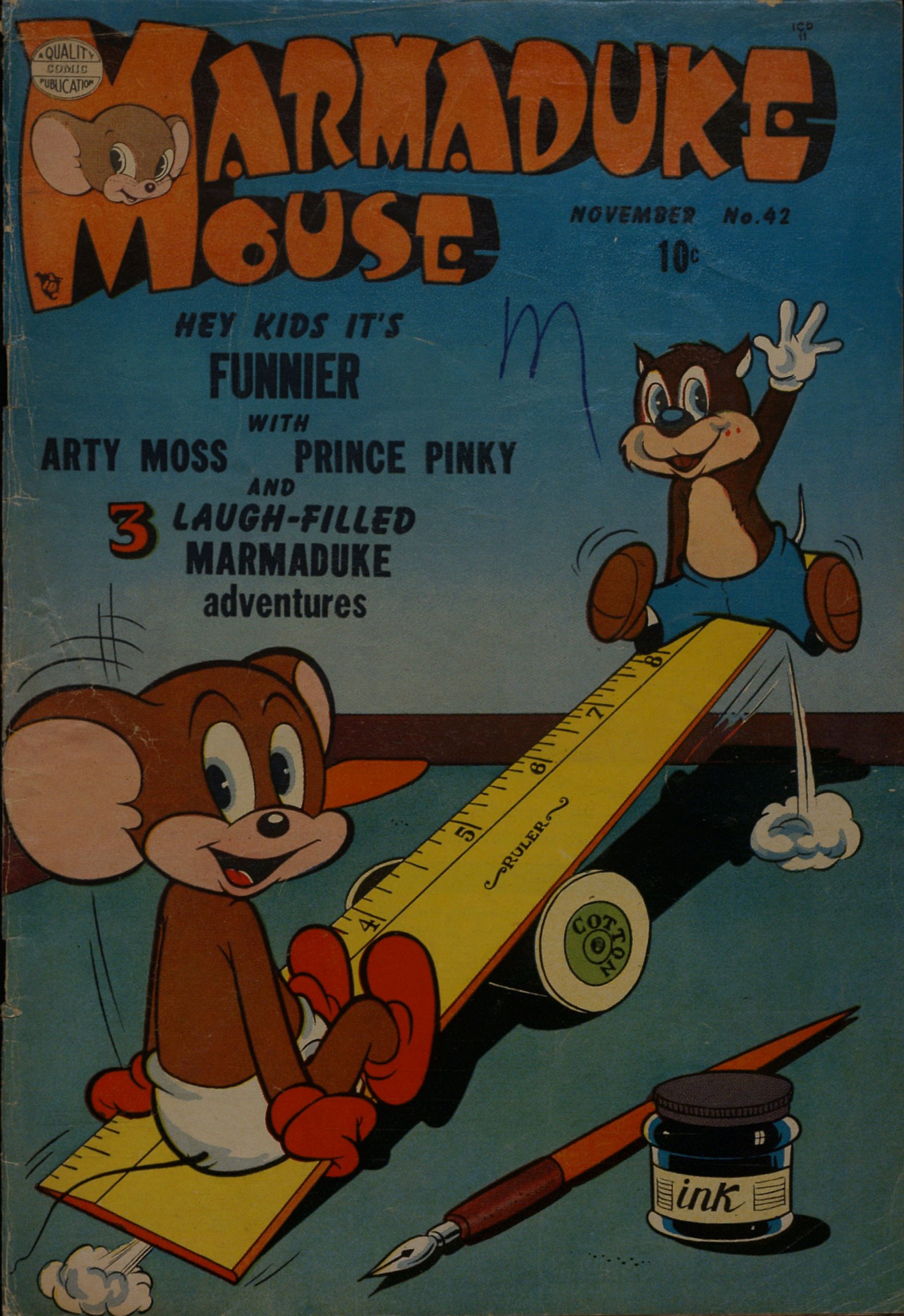 Read online Marmaduke Mouse comic -  Issue #42 - 1