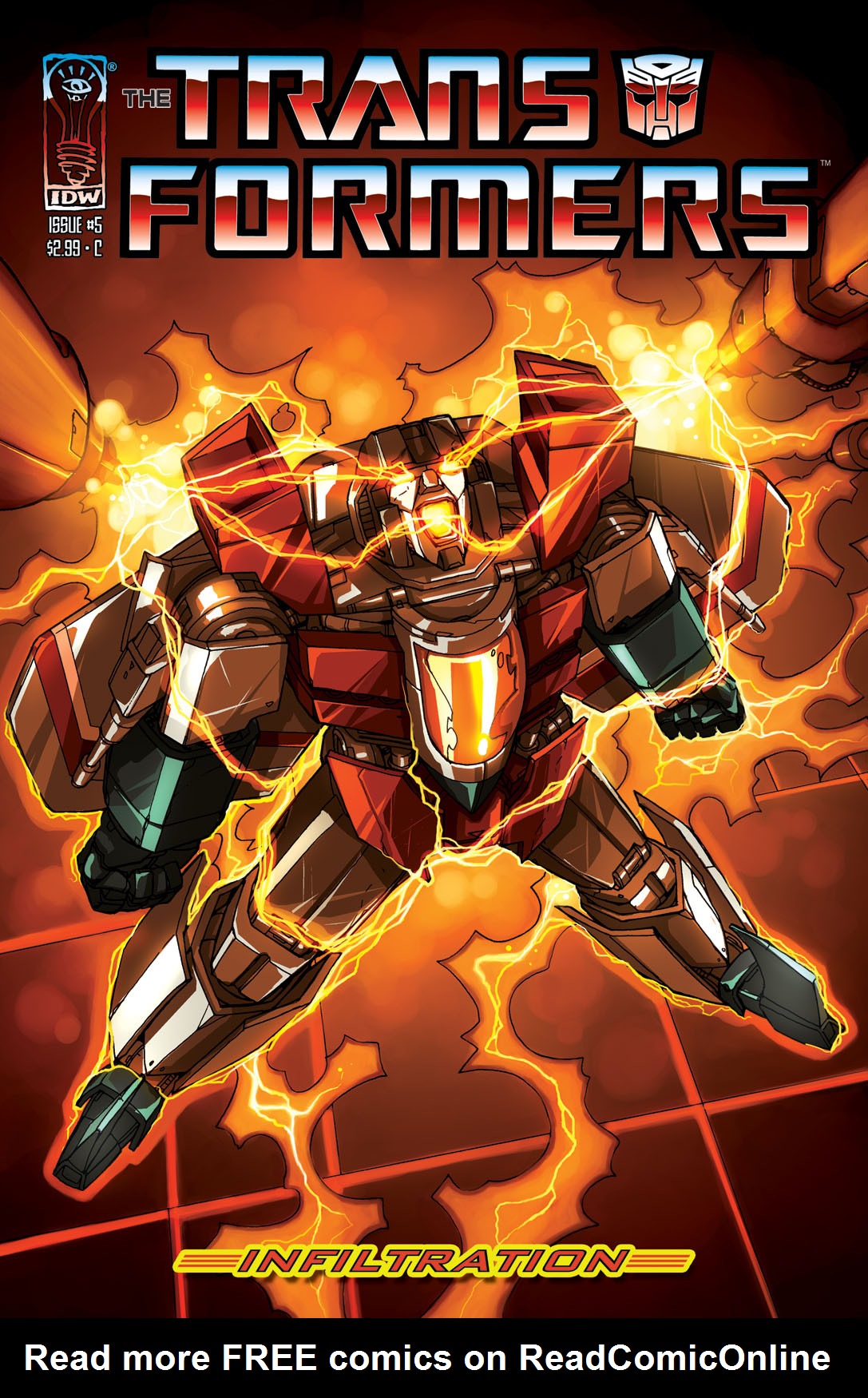 Read online The Transformers: Infiltration comic -  Issue #5 - 4