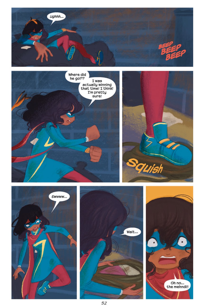 Read online Ms. Marvel: Stretched Thin comic -  Issue # TPB - 55