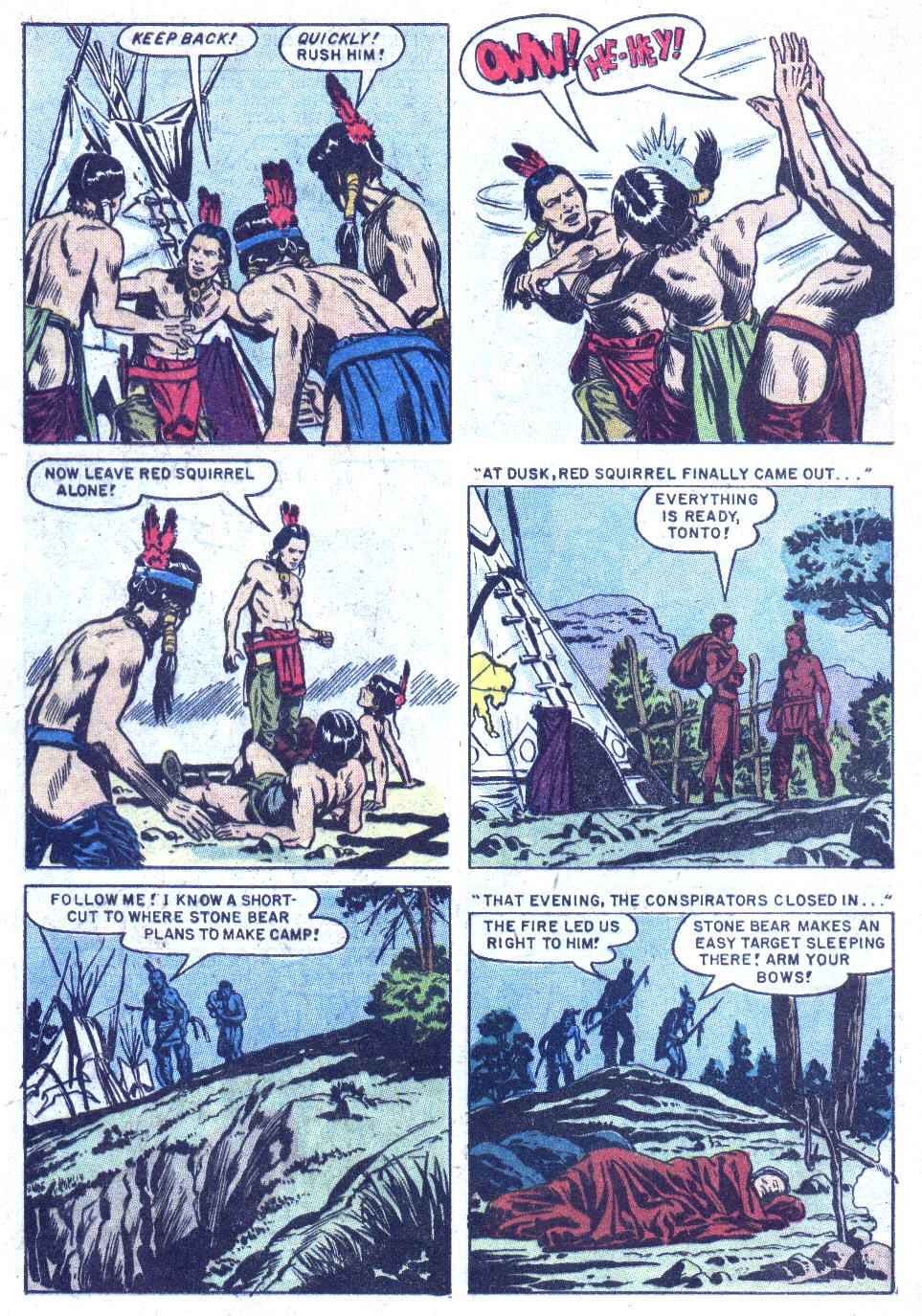 Read online Lone Ranger's Companion Tonto comic -  Issue #32 - 32