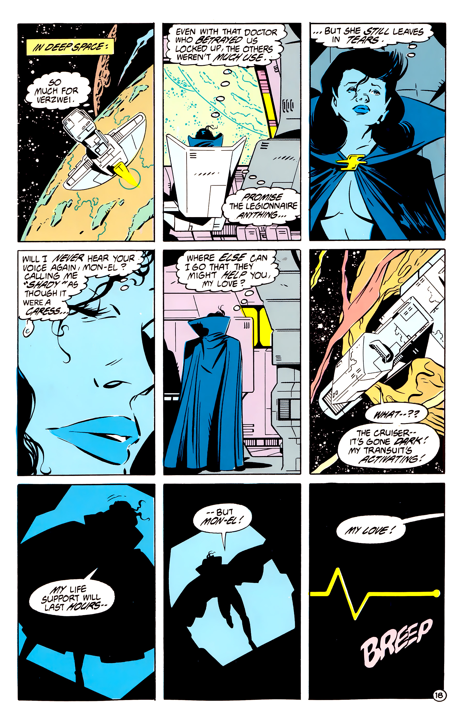 Read online Legion of Super-Heroes (1984) comic -  Issue #61 - 19