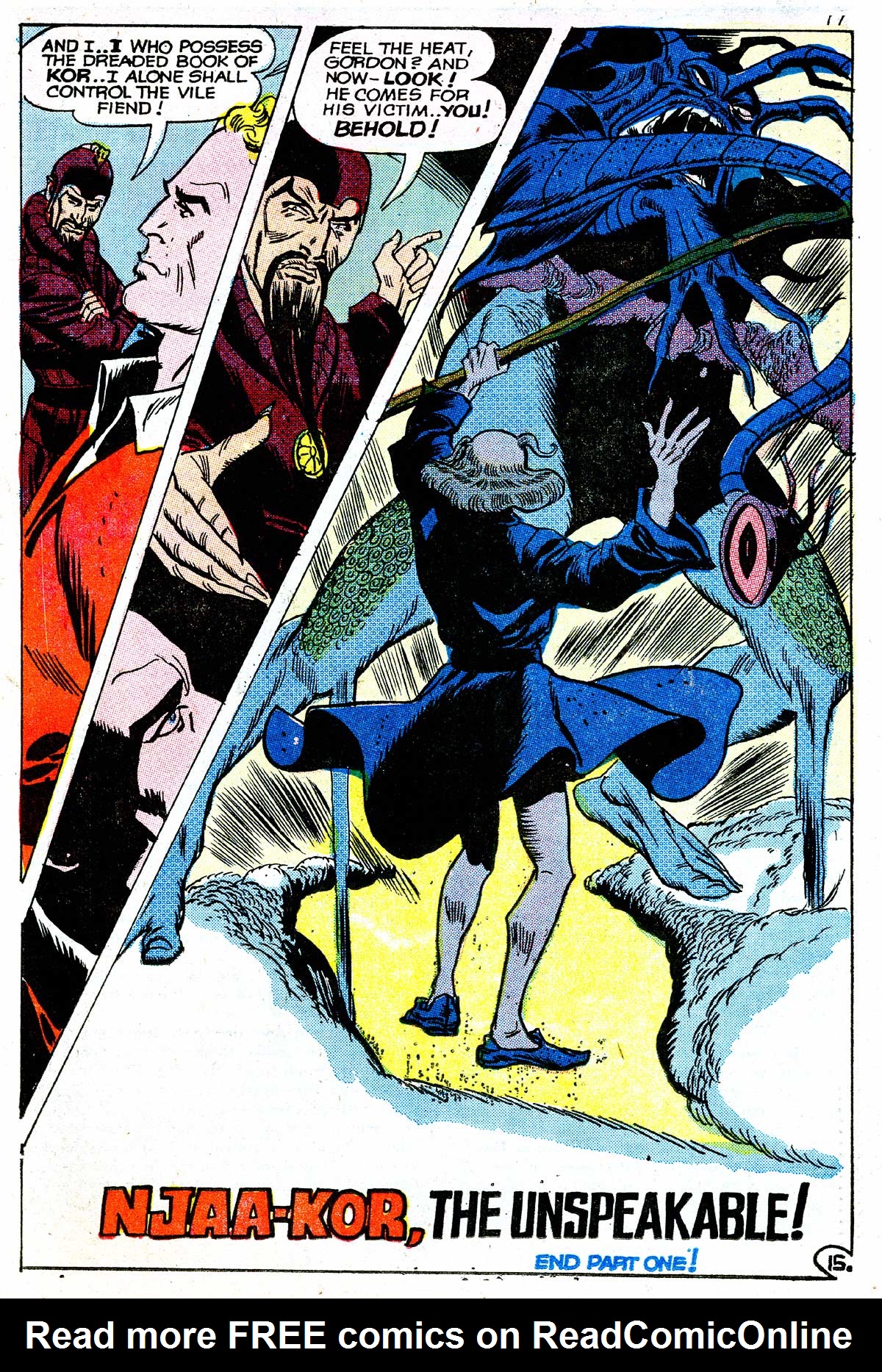Read online Flash Gordon (1969) comic -  Issue #16 - 16