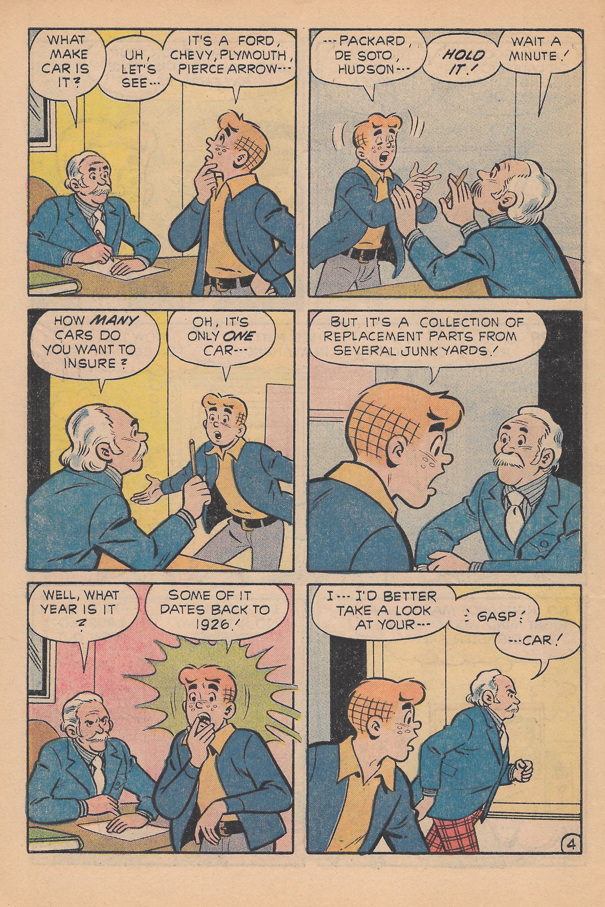 Read online Reggie and Me (1966) comic -  Issue #65 - 6
