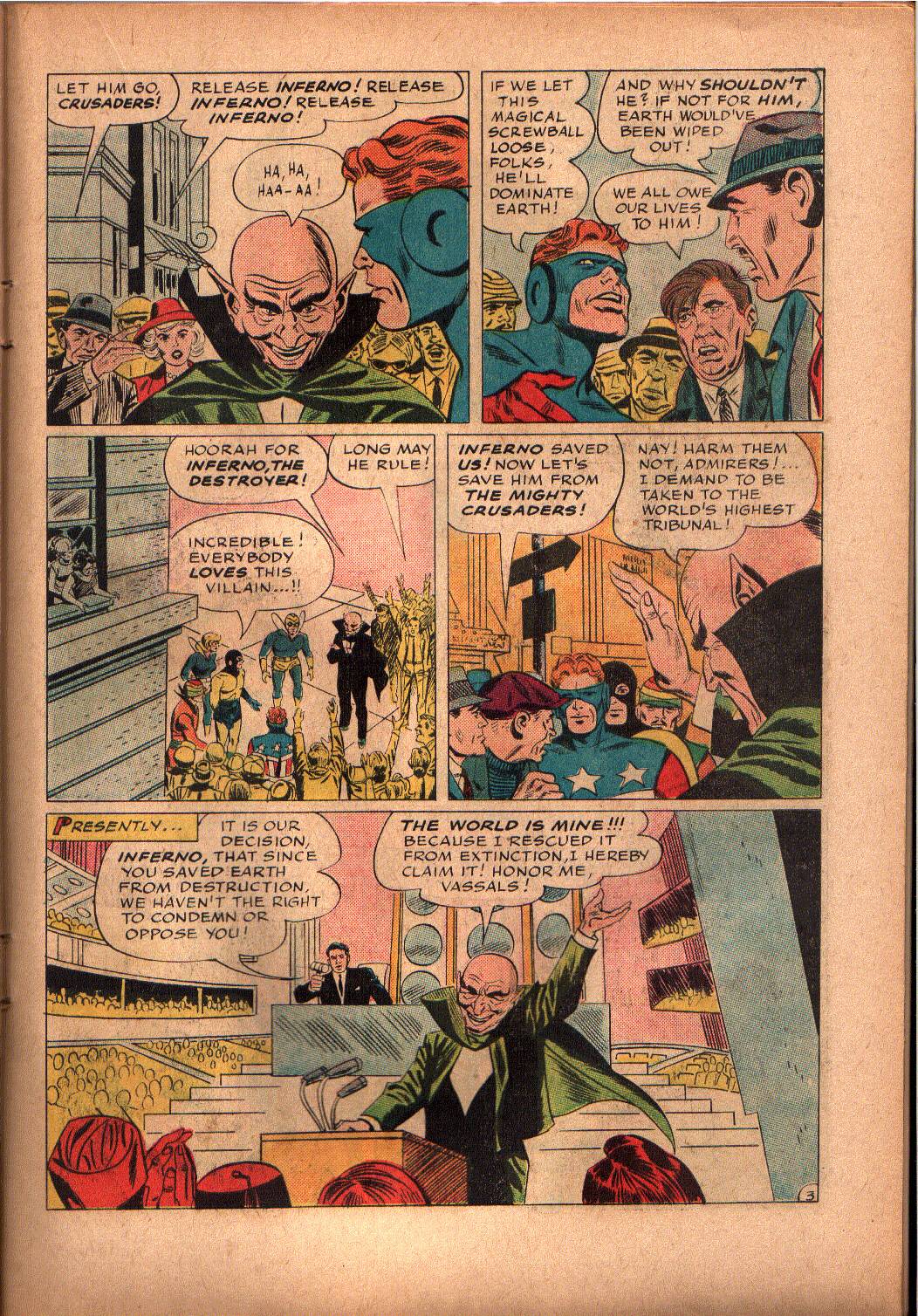 Read online The Mighty Crusaders (1965) comic -  Issue #2 - 12