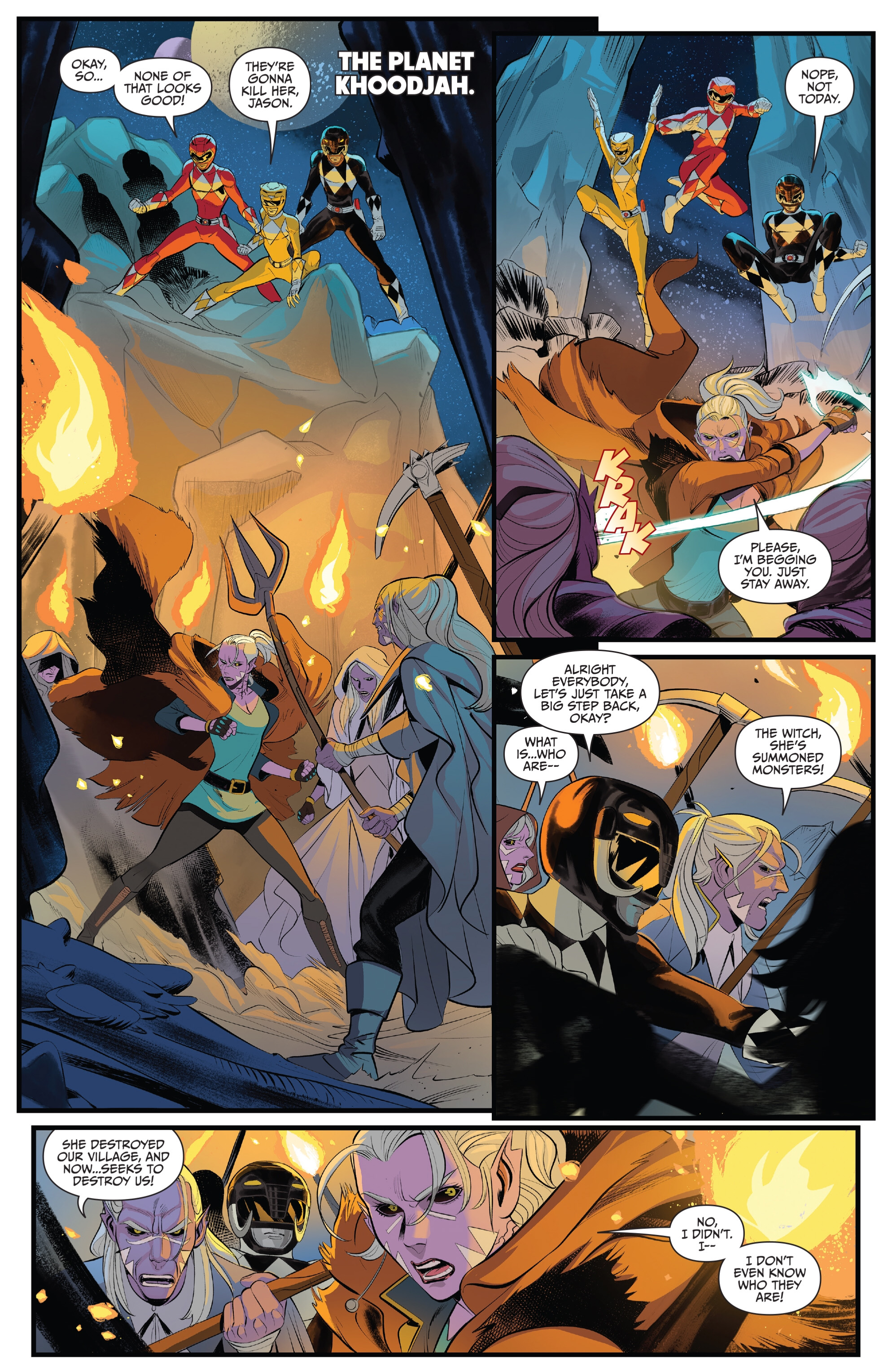 Read online Saban's Go Go Power Rangers comic -  Issue #30 - 3