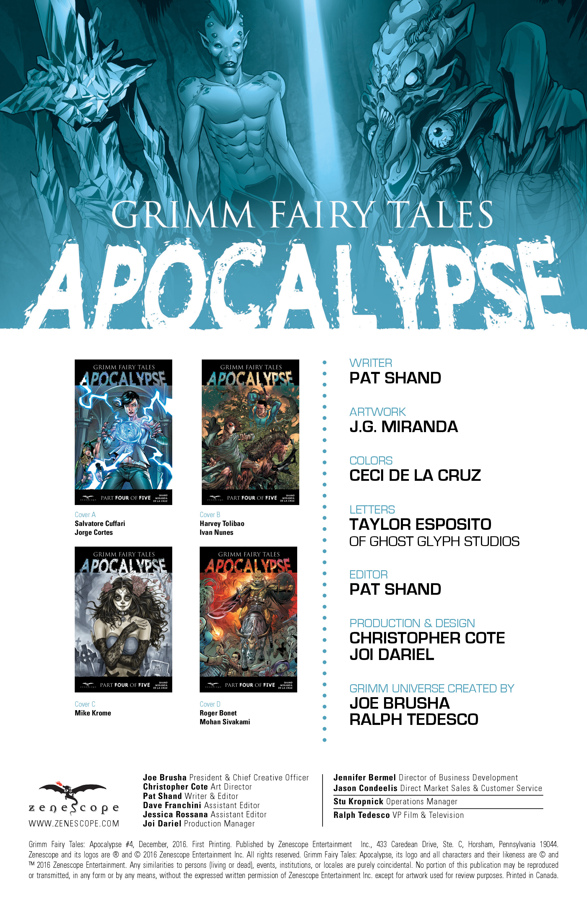 Read online Grimm Fairy Tales: Apocalypse comic -  Issue #4 - 3