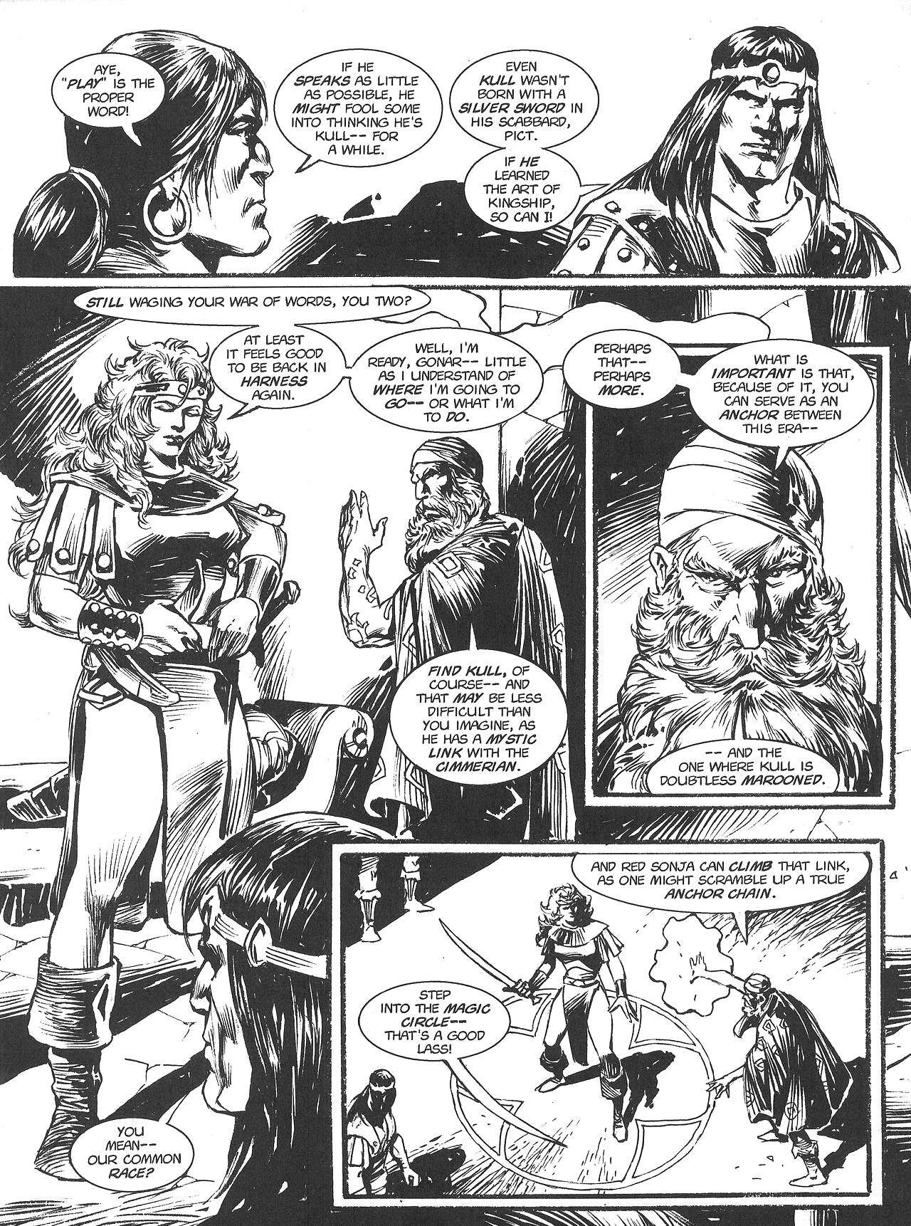 Read online The Savage Sword Of Conan comic -  Issue #226 - 28
