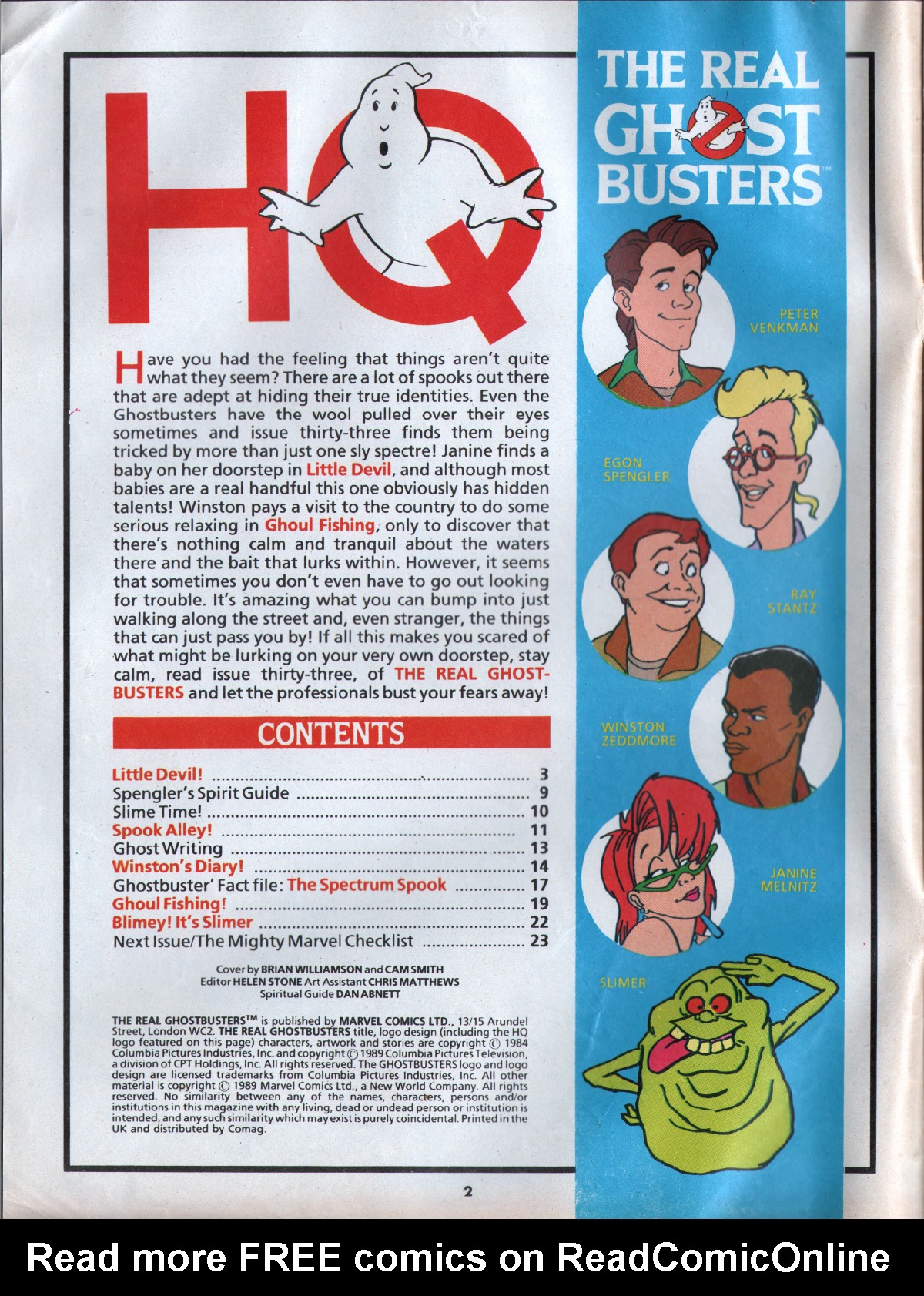 Read online The Real Ghostbusters comic -  Issue #33 - 2