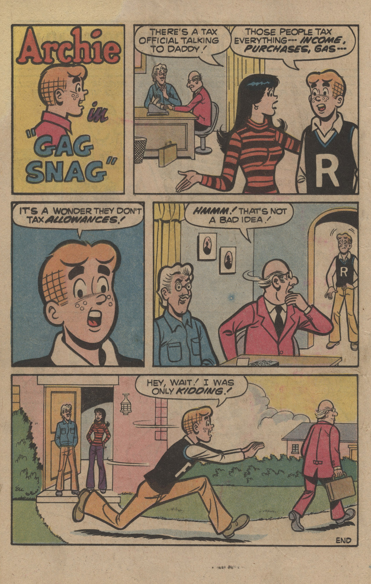 Read online Archie's Joke Book Magazine comic -  Issue #242 - 22