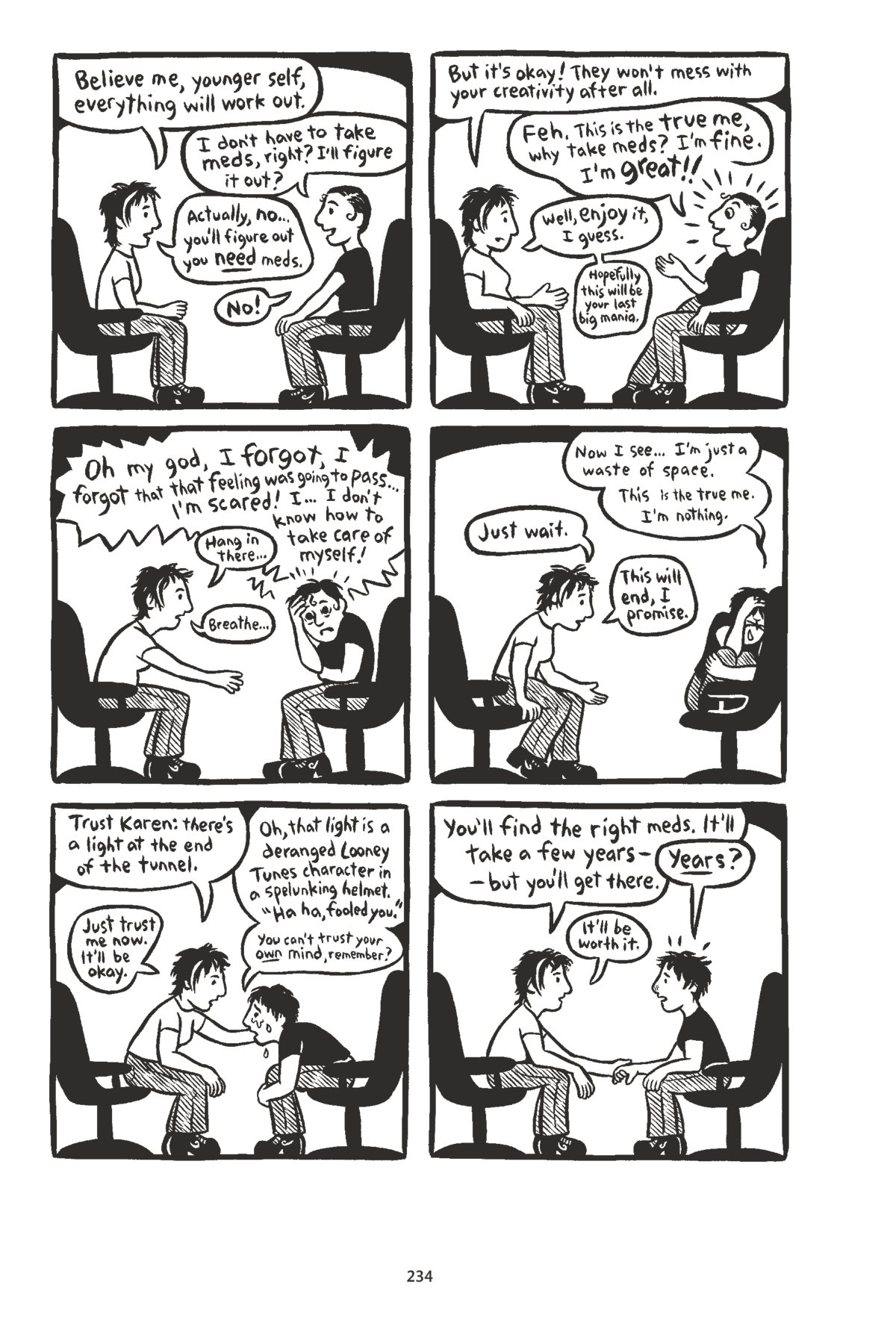Read online Marbles: Mania, Depression, Michelangelo, and Me: A Graphic Memoir comic -  Issue # TPB - 223