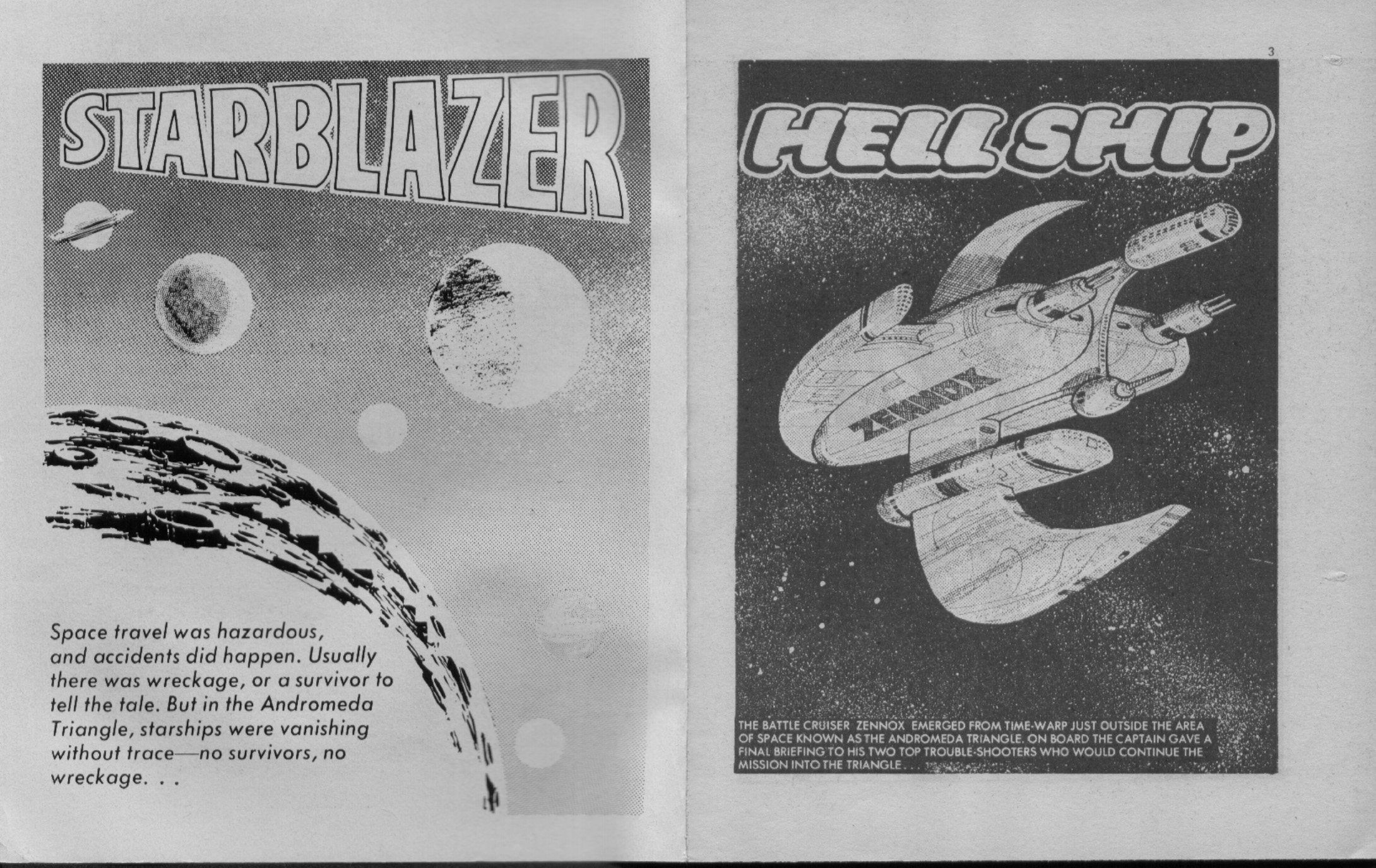 Read online Starblazer comic -  Issue #13 - 2