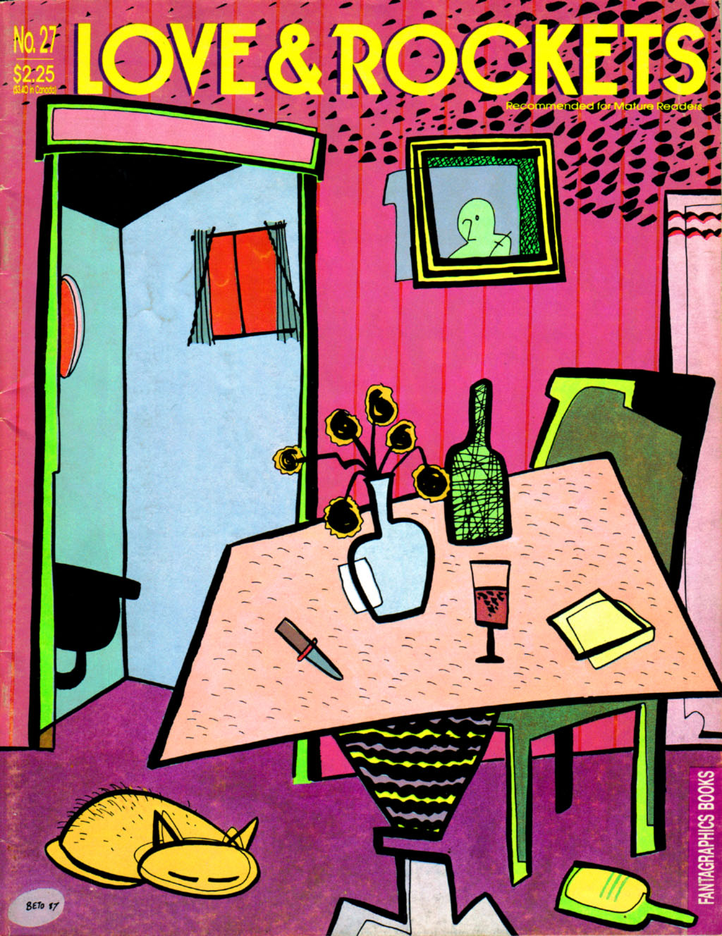 Read online Love and Rockets (1982) comic -  Issue #27 - 1