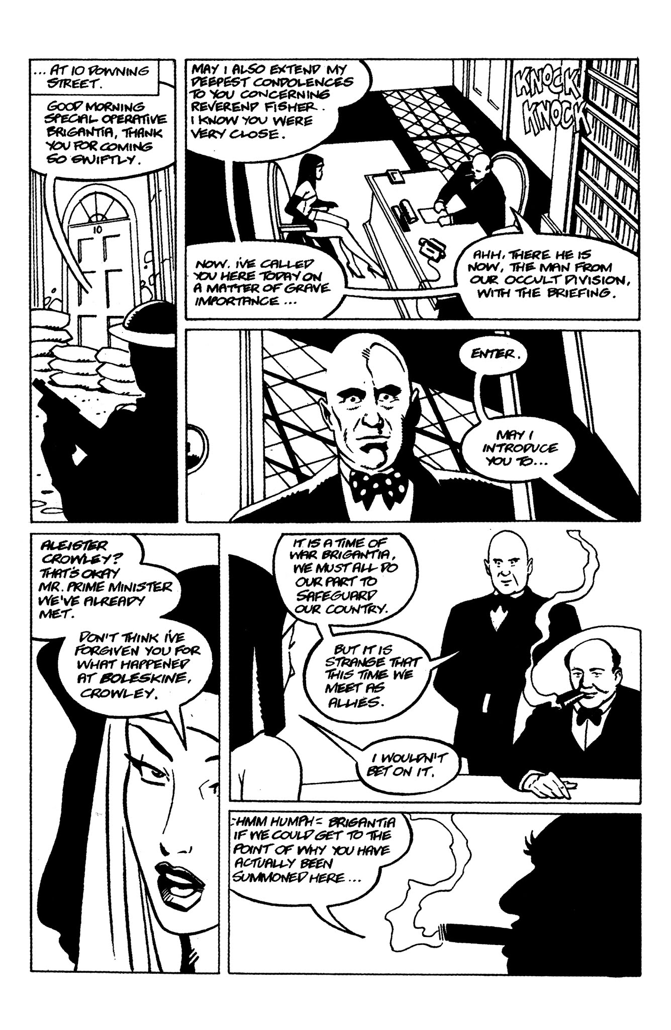 Read online Warrior Nun Brigantia comic -  Issue #1 - 8