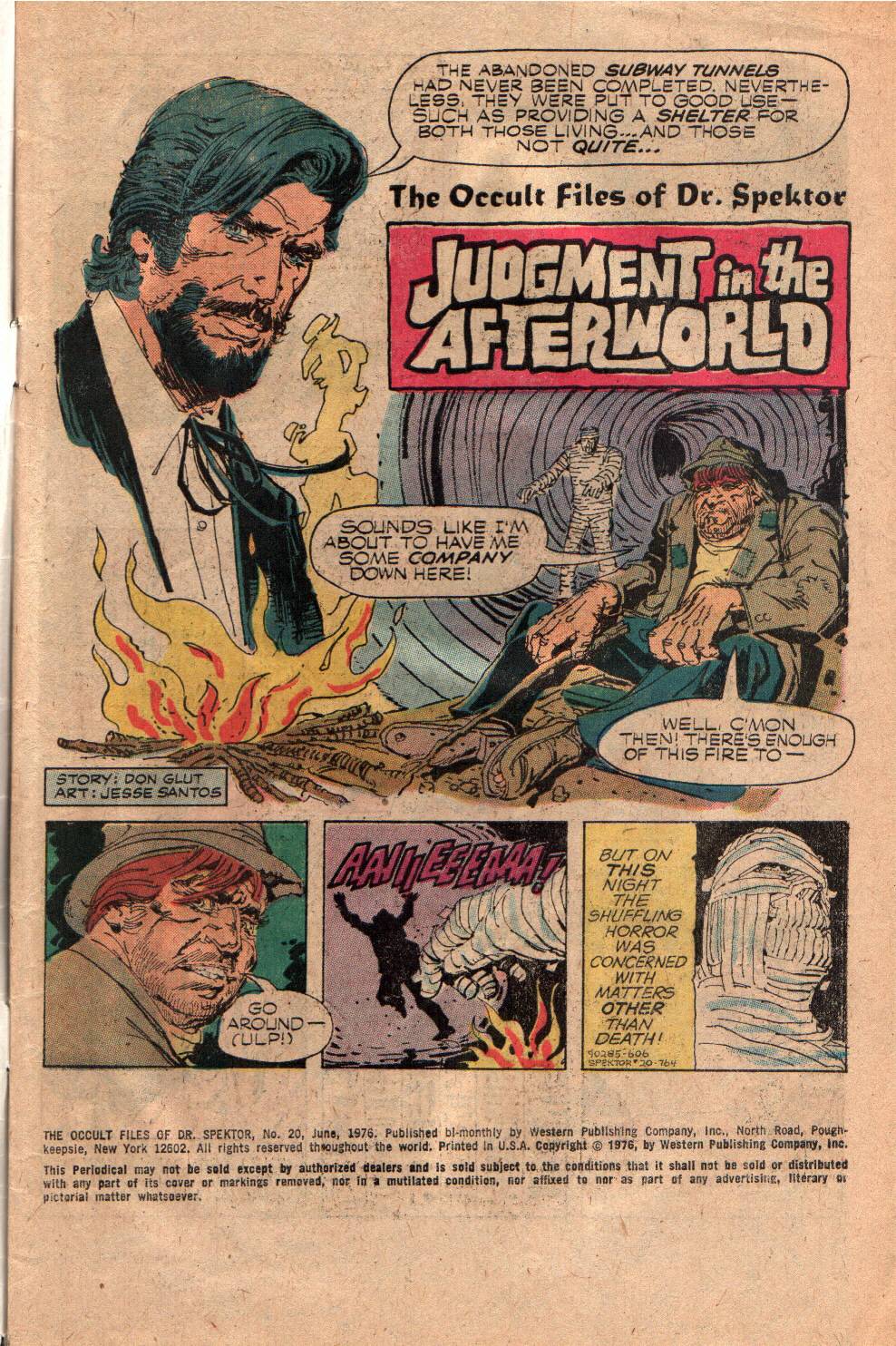 Read online The Occult Files of Doctor Spektor comic -  Issue #20 - 3