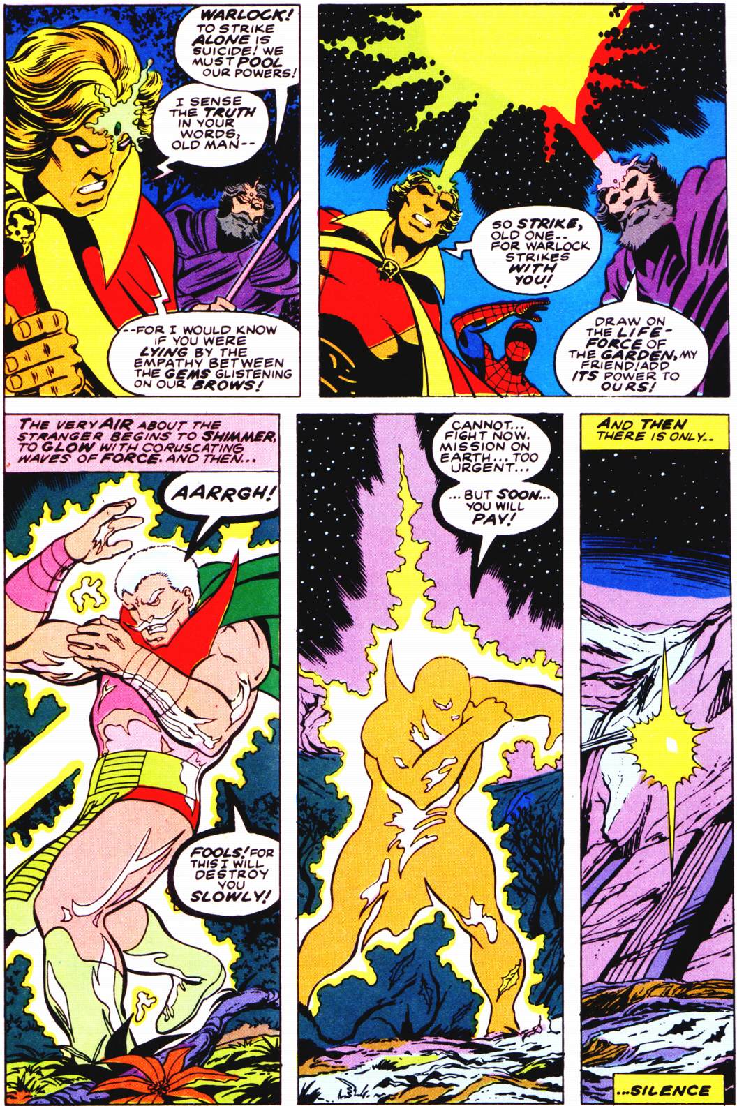 Read online Warlock (1982) comic -  Issue #5 - 28