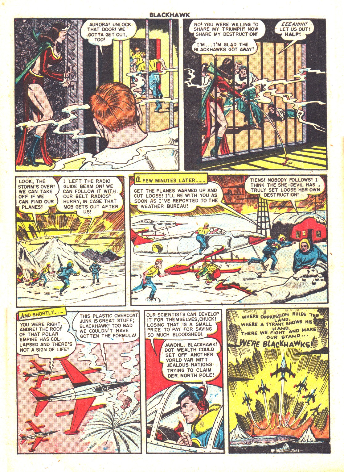 Read online Blackhawk (1957) comic -  Issue #37 - 14
