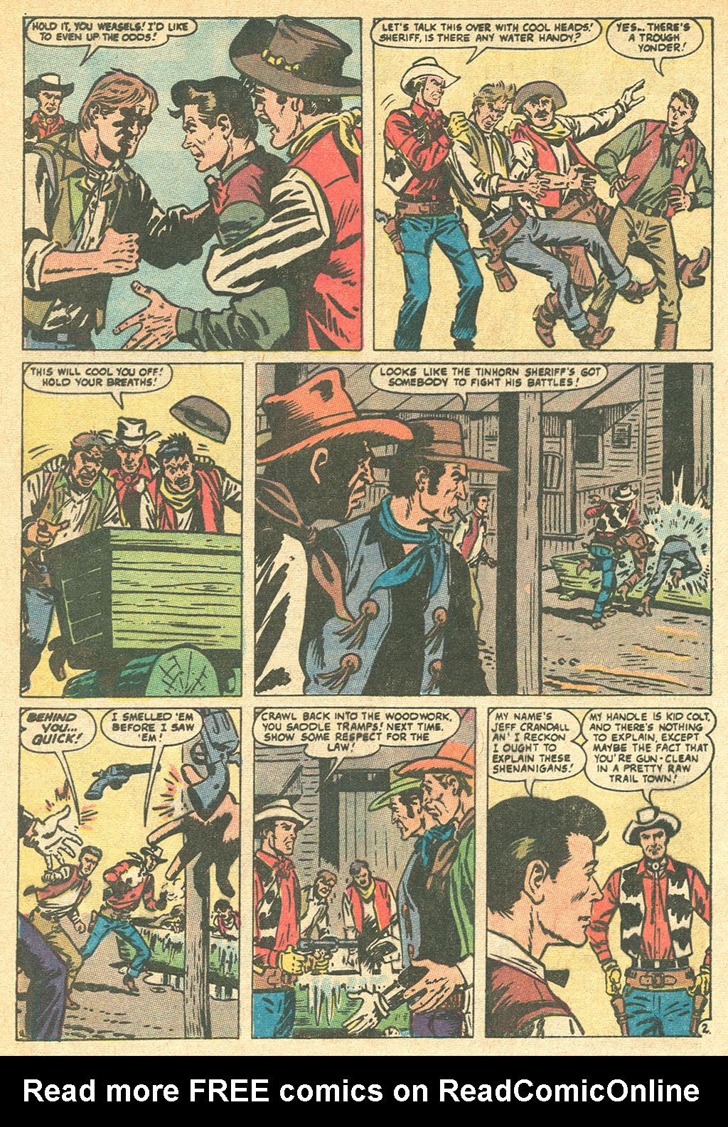Read online Kid Colt Outlaw comic -  Issue #148 - 4