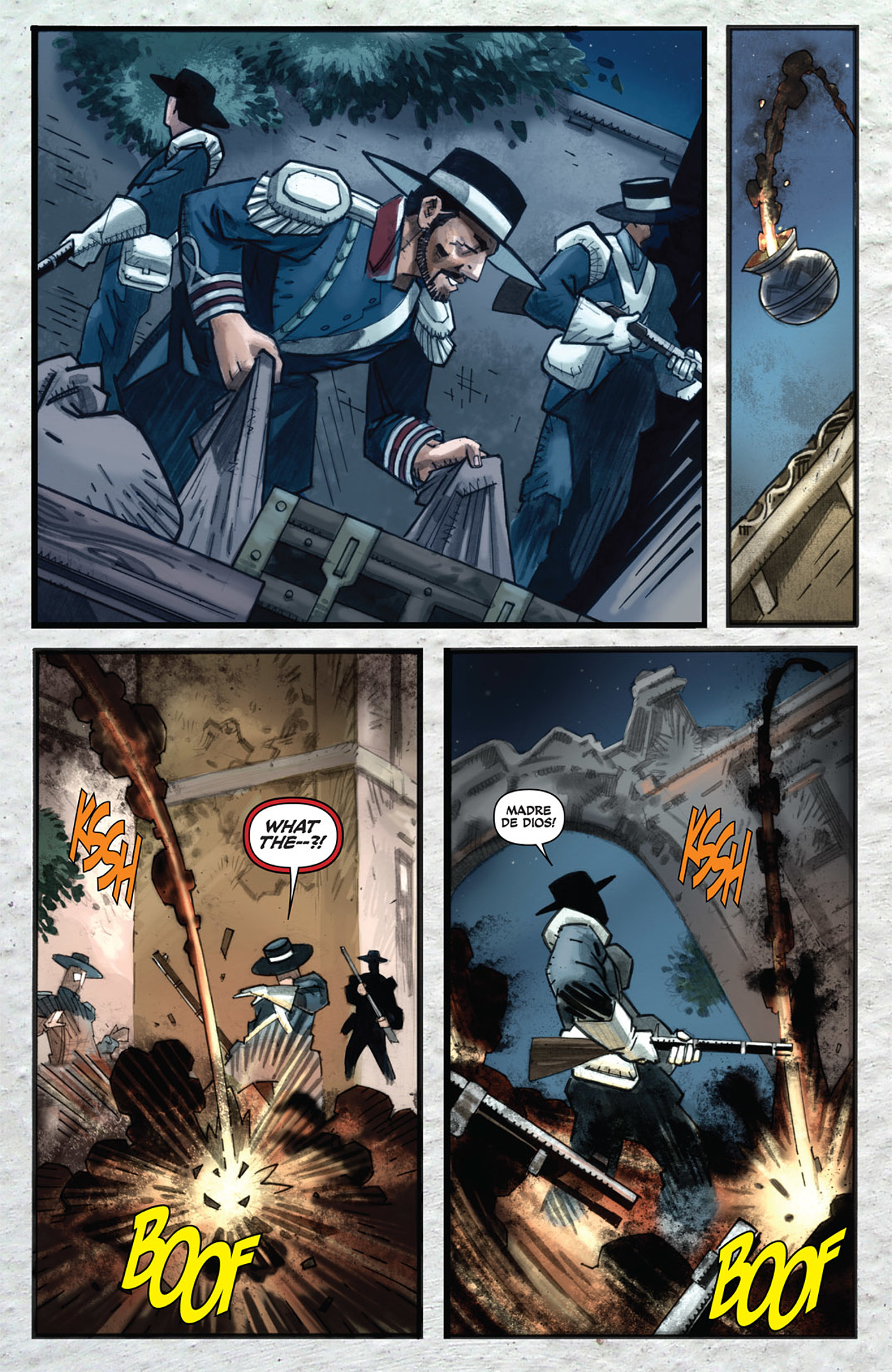 Read online Zorro Rides Again comic -  Issue #8 - 5