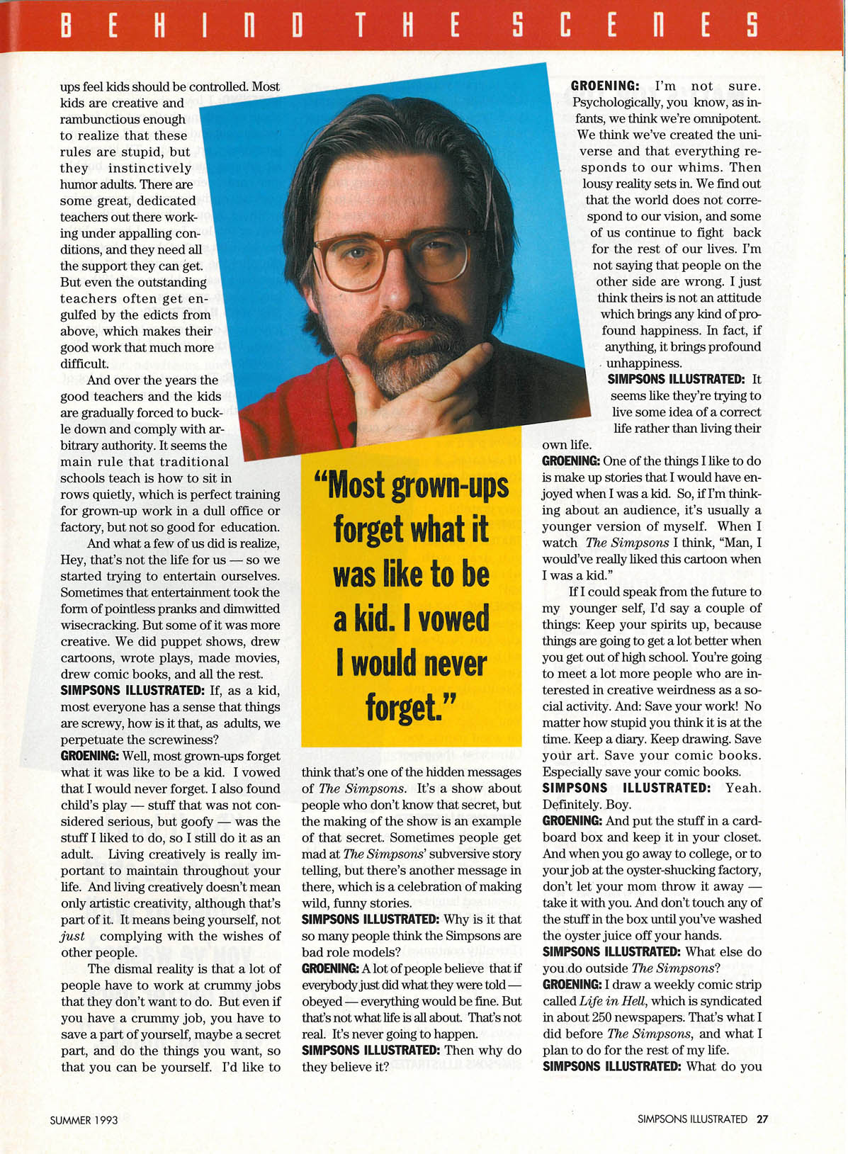 Read online Simpsons Illustrated (1991) comic -  Issue #9 - 25