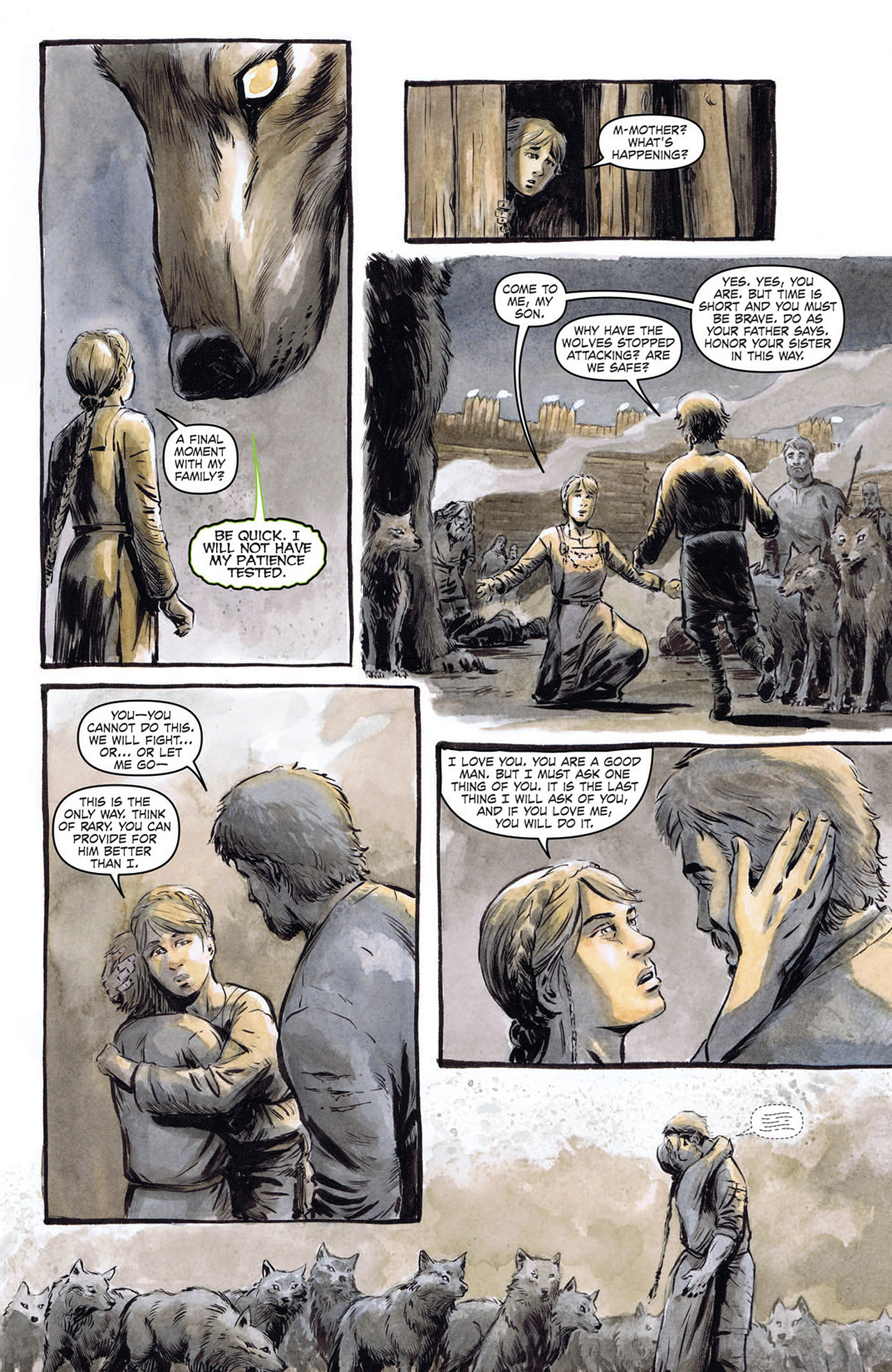 Read online Night of 1000 Wolves comic -  Issue #3 - 17