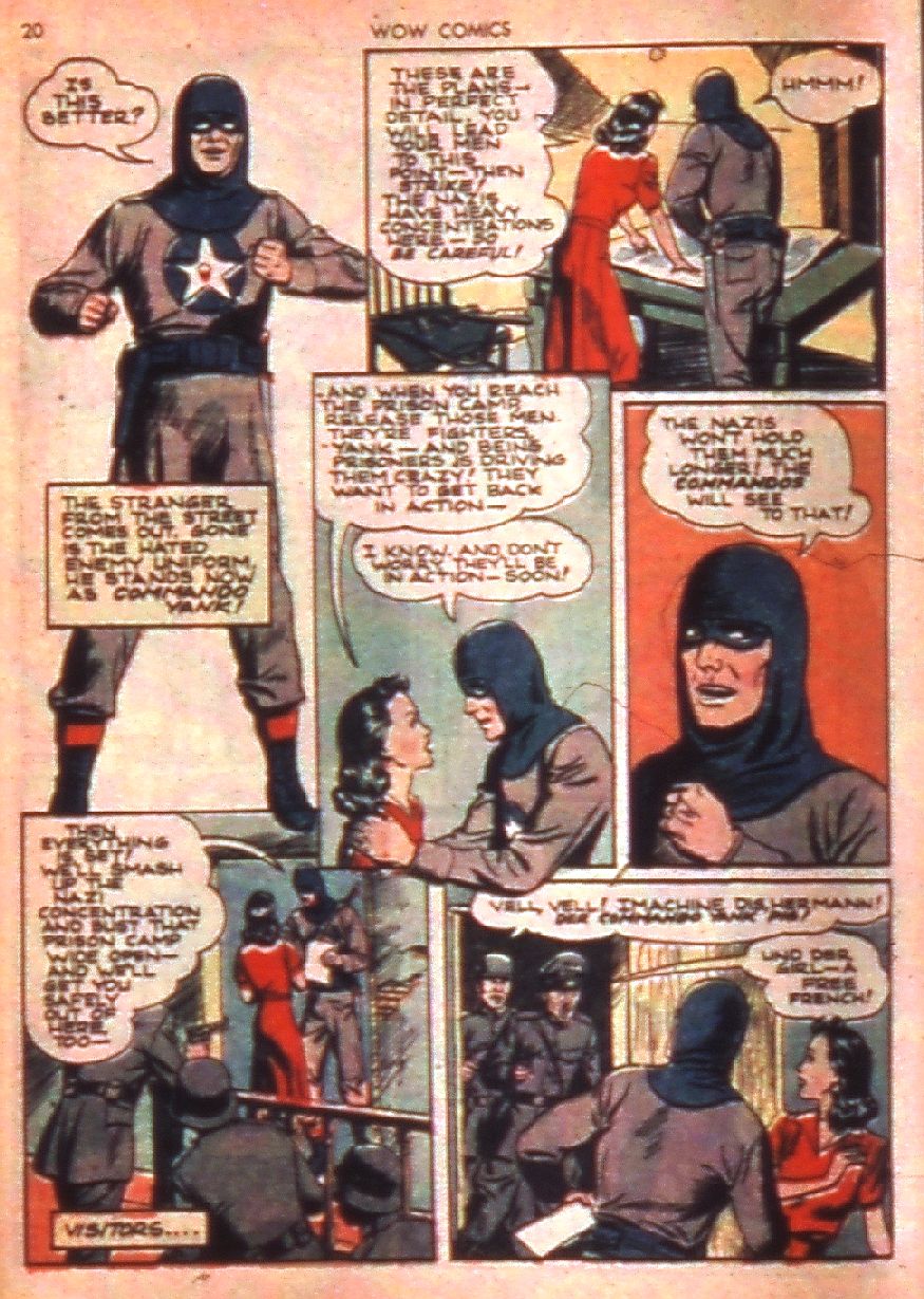 Read online Wow Comics comic -  Issue #8 - 21