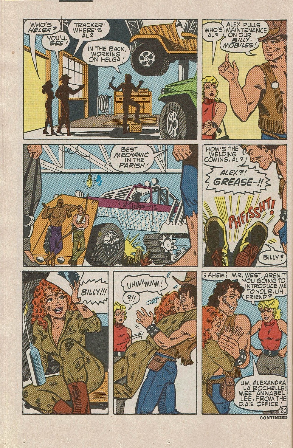 Read online The Adventures of Bayou Billy comic -  Issue #2 - 24