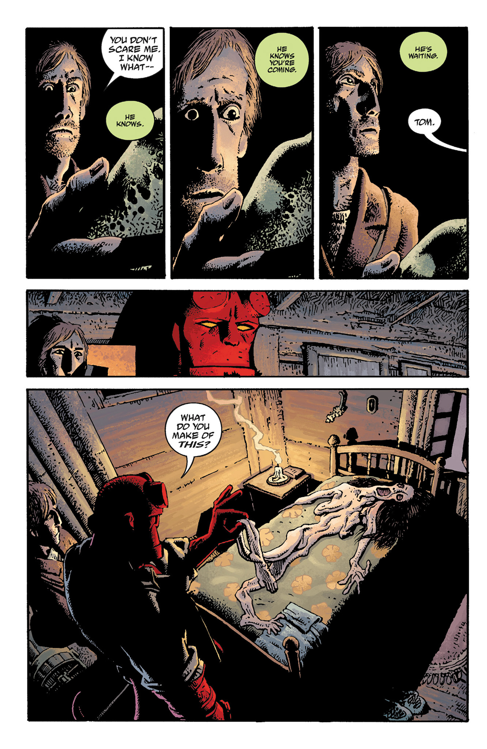 Read online Hellboy: The Crooked Man and Others comic -  Issue # TPB - 18