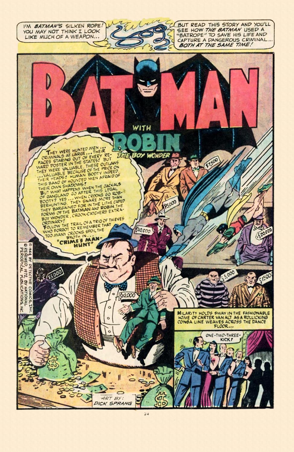 Read online Batman (1940) comic -  Issue #261 - 24