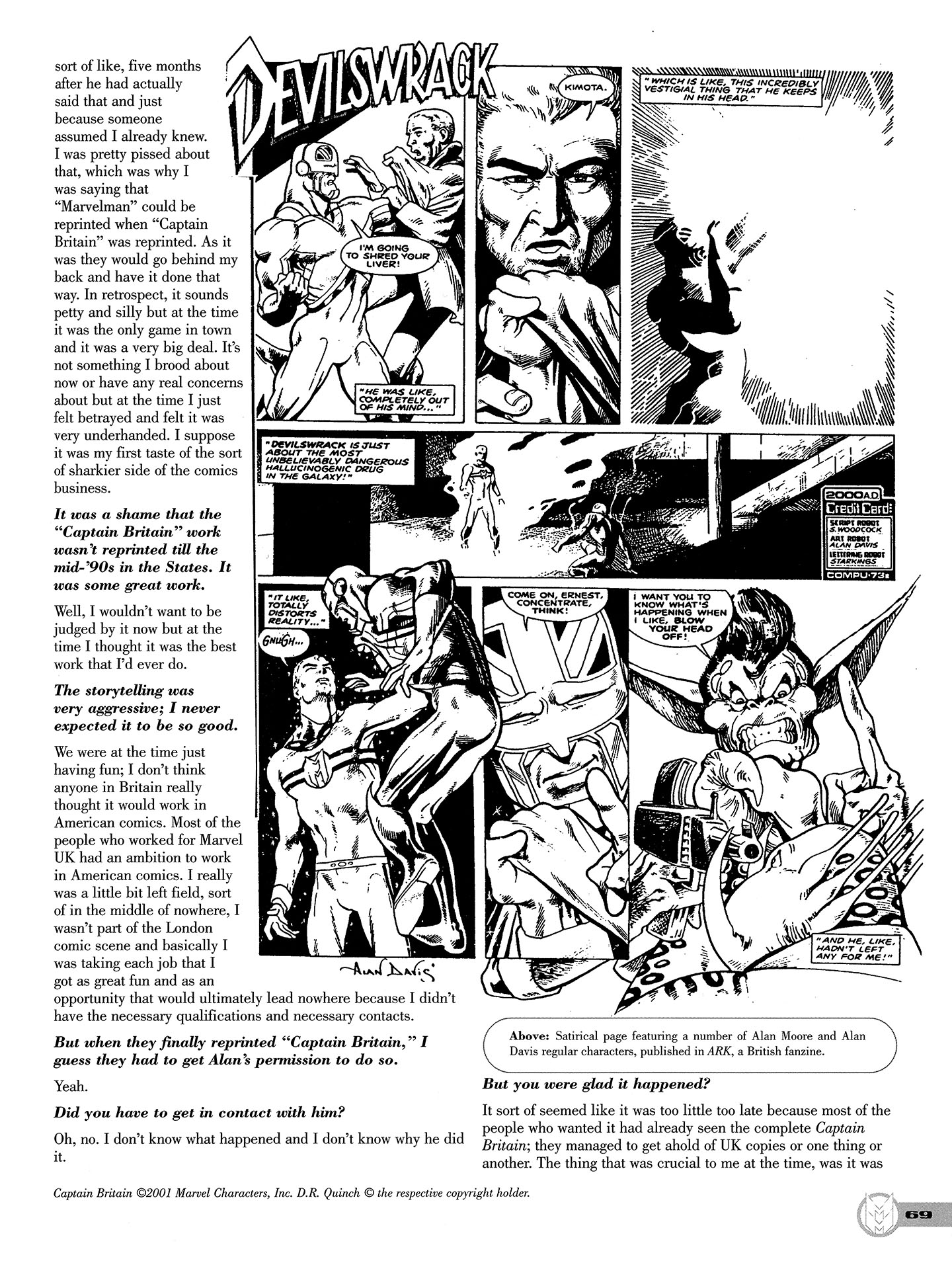 Read online Kimota!: The Miracleman Companion comic -  Issue # Full - 70