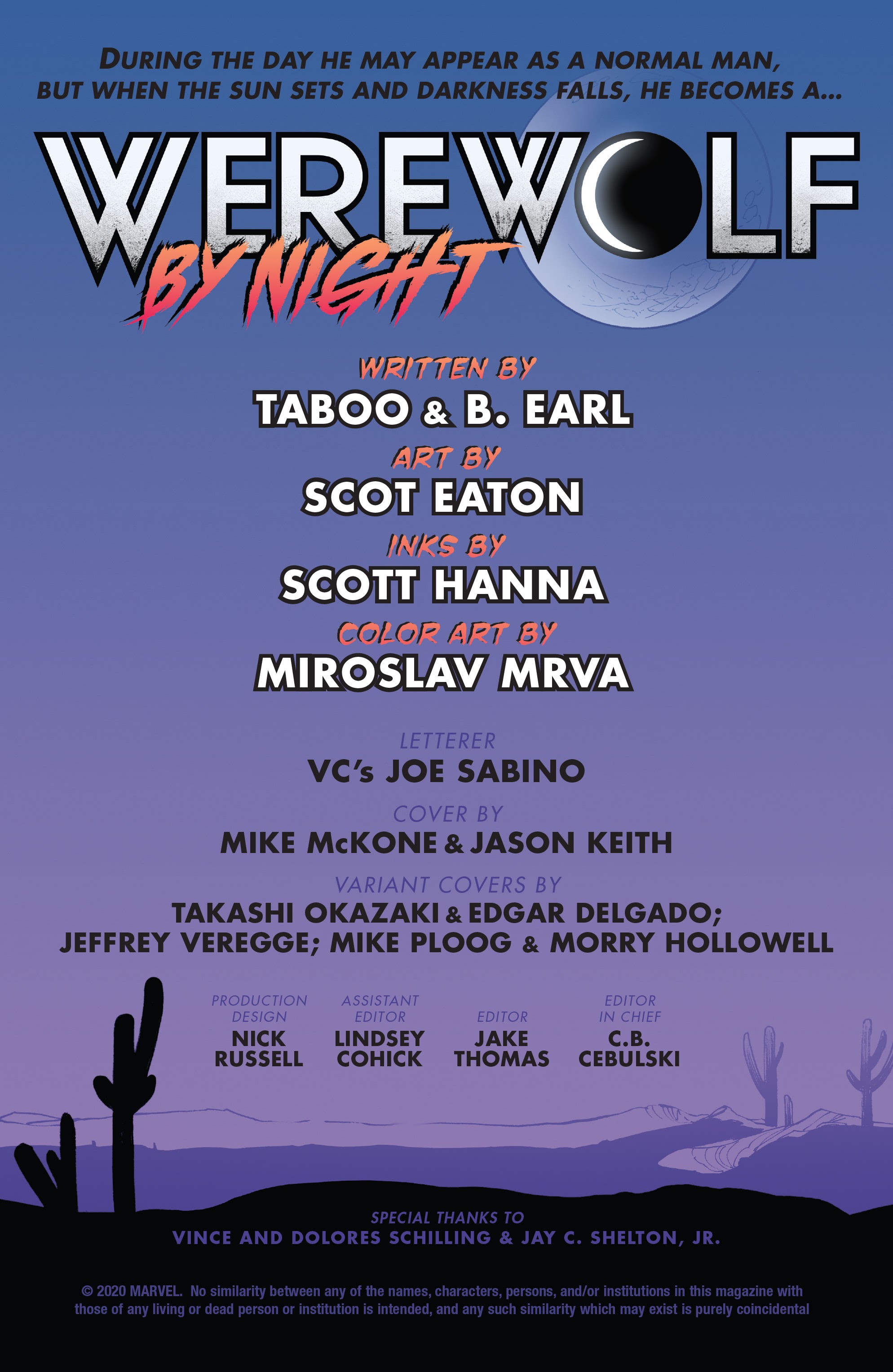Read online Werewolf By Night (2020) comic -  Issue #1 - 2