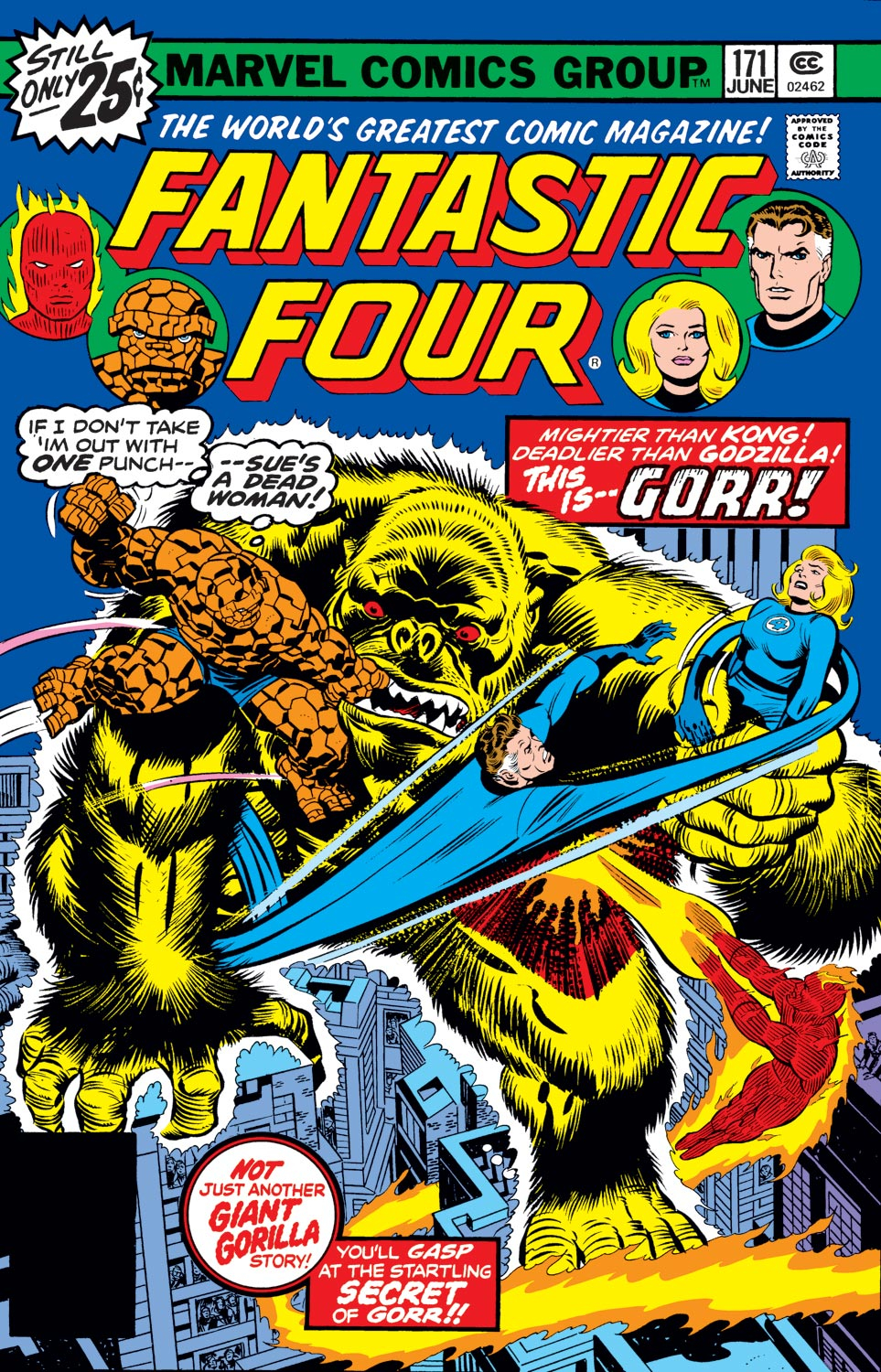 Read online Fantastic Four (1961) comic -  Issue #171 - 1