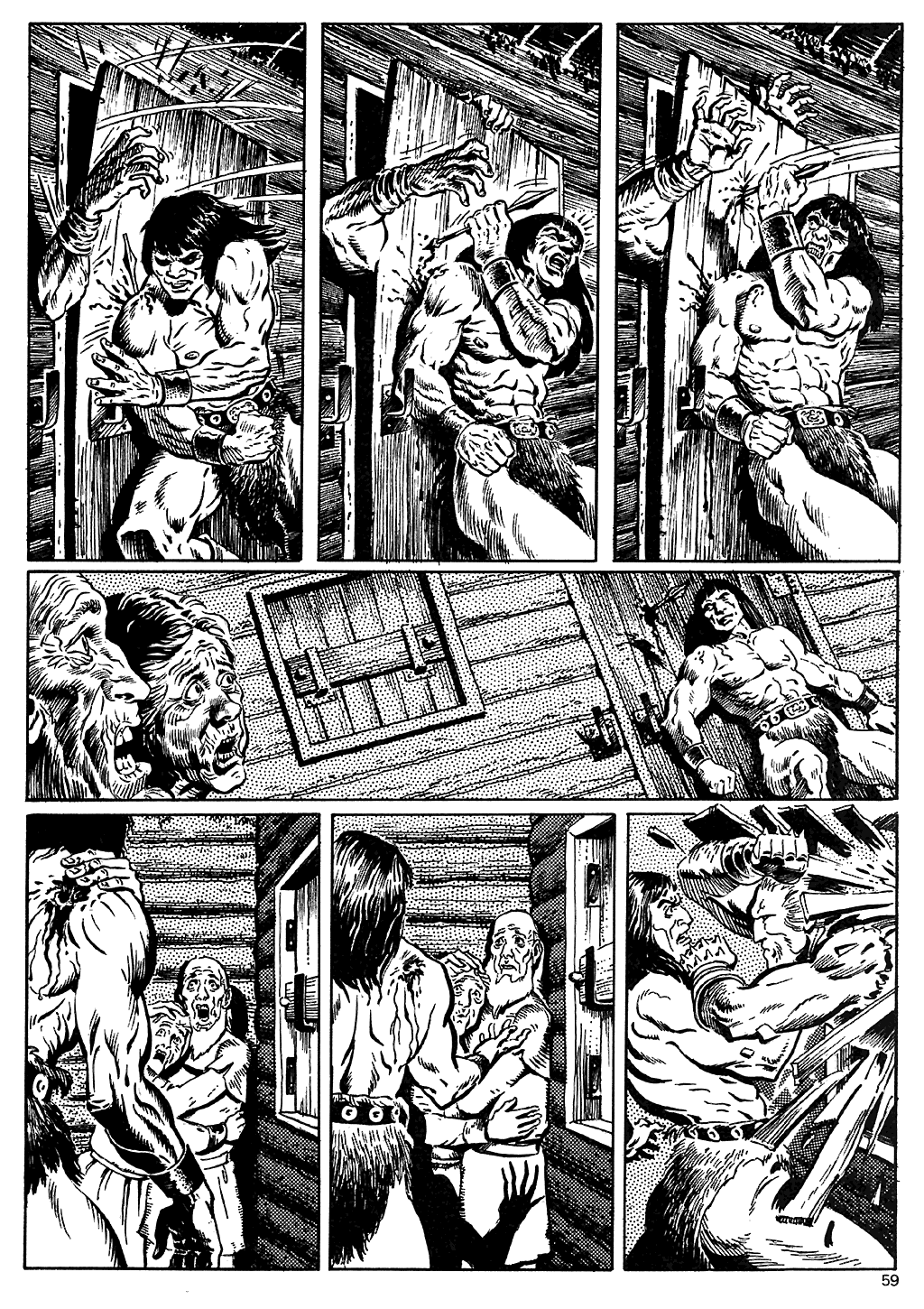 Read online The Savage Sword Of Conan comic -  Issue #110 - 57