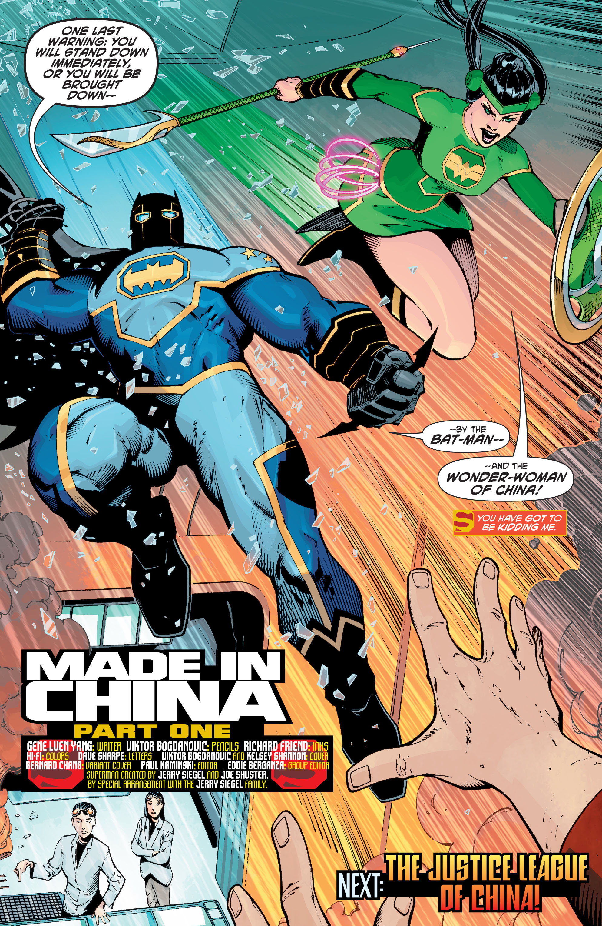 Read online New Super-Man comic -  Issue #1 - 23