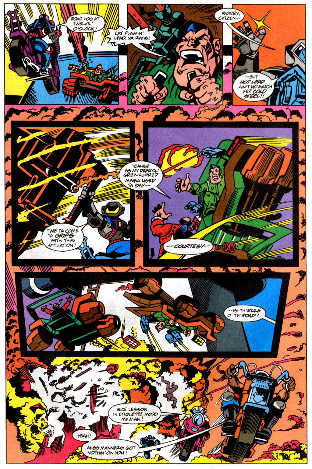 Read online Biker Mice from Mars comic -  Issue #3 - 6