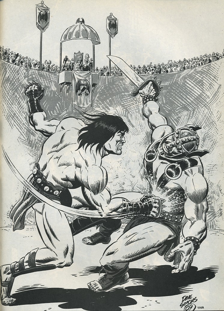 Read online The Savage Sword Of Conan comic -  Issue #175 - 57
